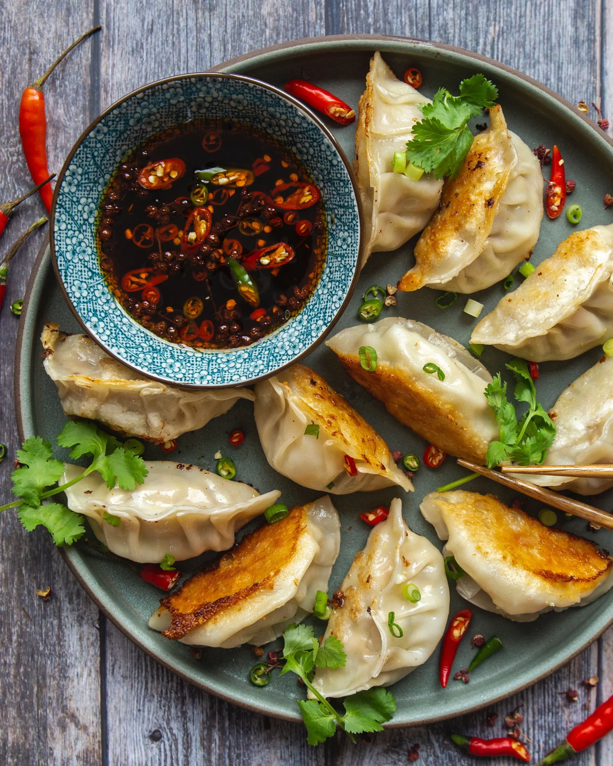 Cabbage and Pork Dumplings