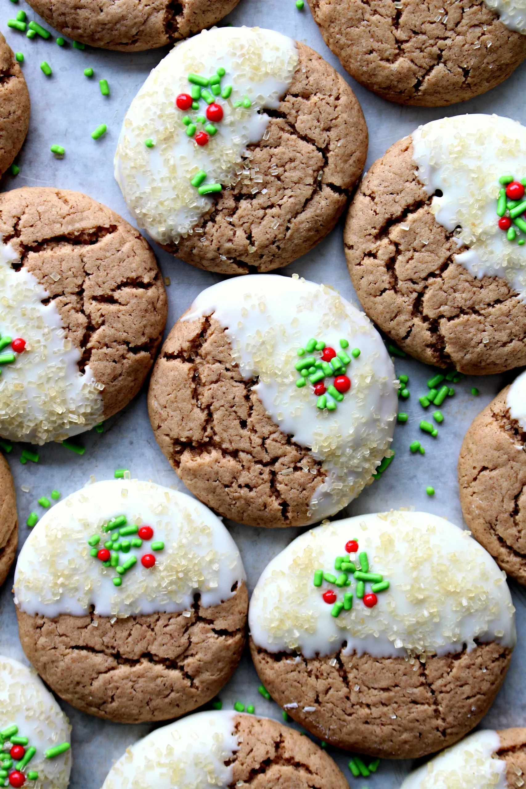 Cake Mix Gingerbread Cookies