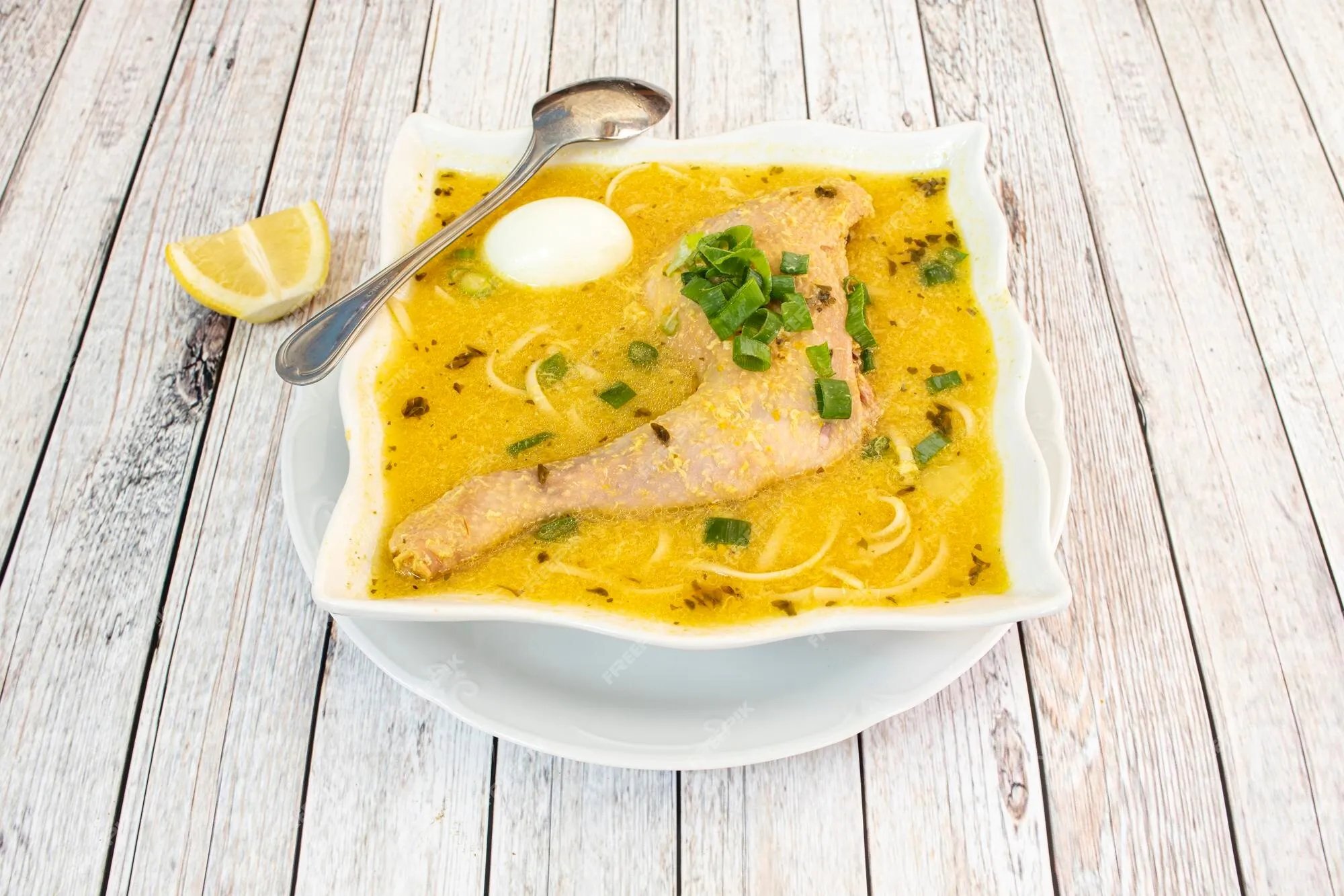 Caldo Gallina Vieja Pollo