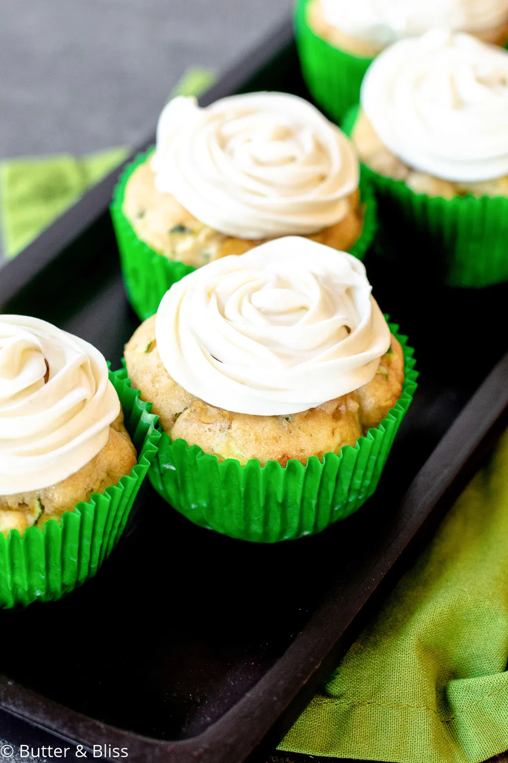 Caramel Brulee Zucchini Muffins