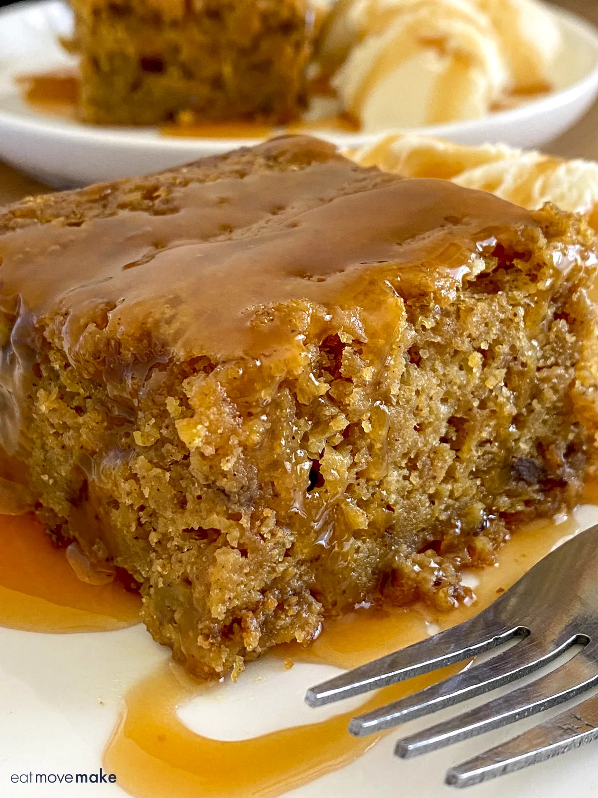 Caramel Toffee Pumpkin Cake