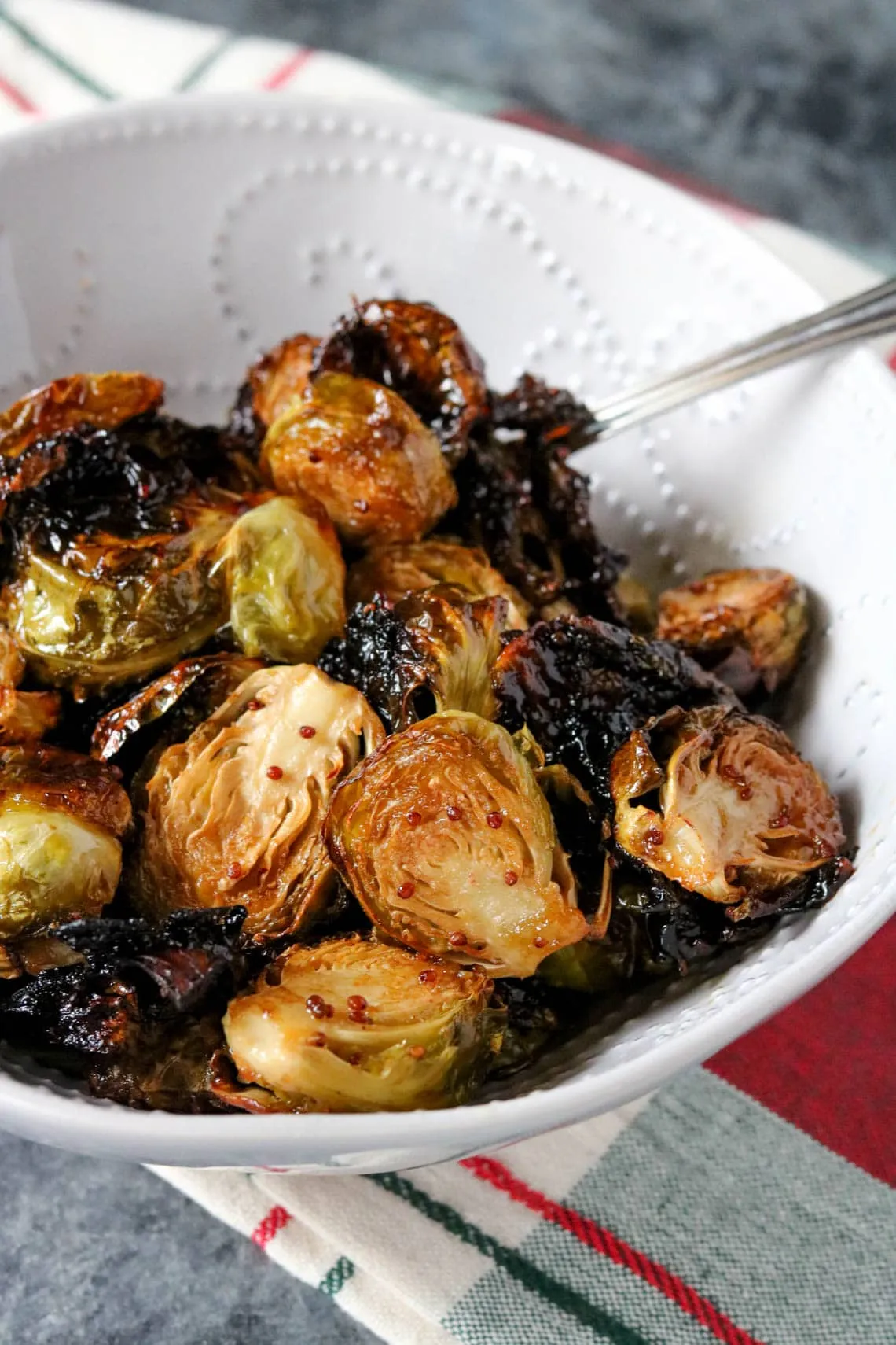 Caramelized Shaved Brussels Sprouts