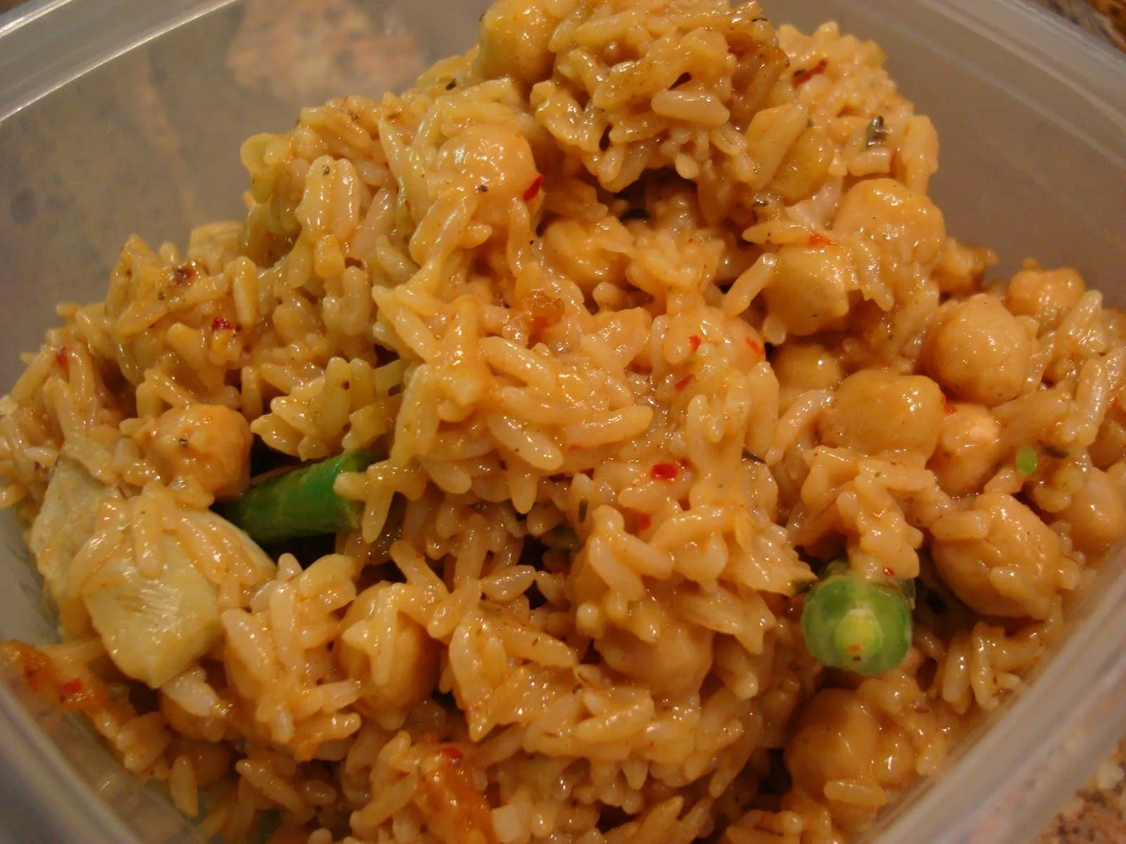 Caribbean Coconut Rice with Garbanzos