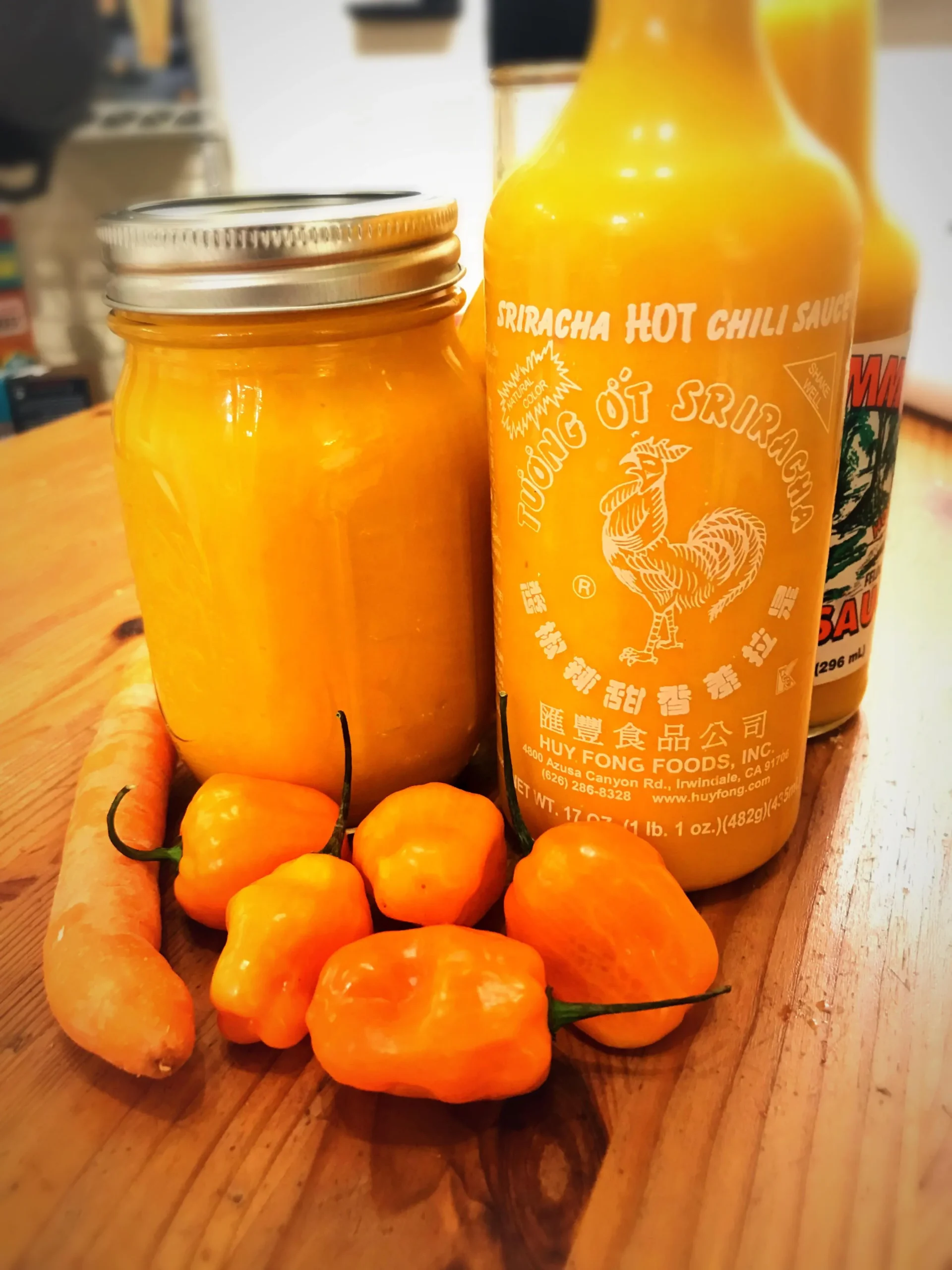 Carrot and Habanero Salsa