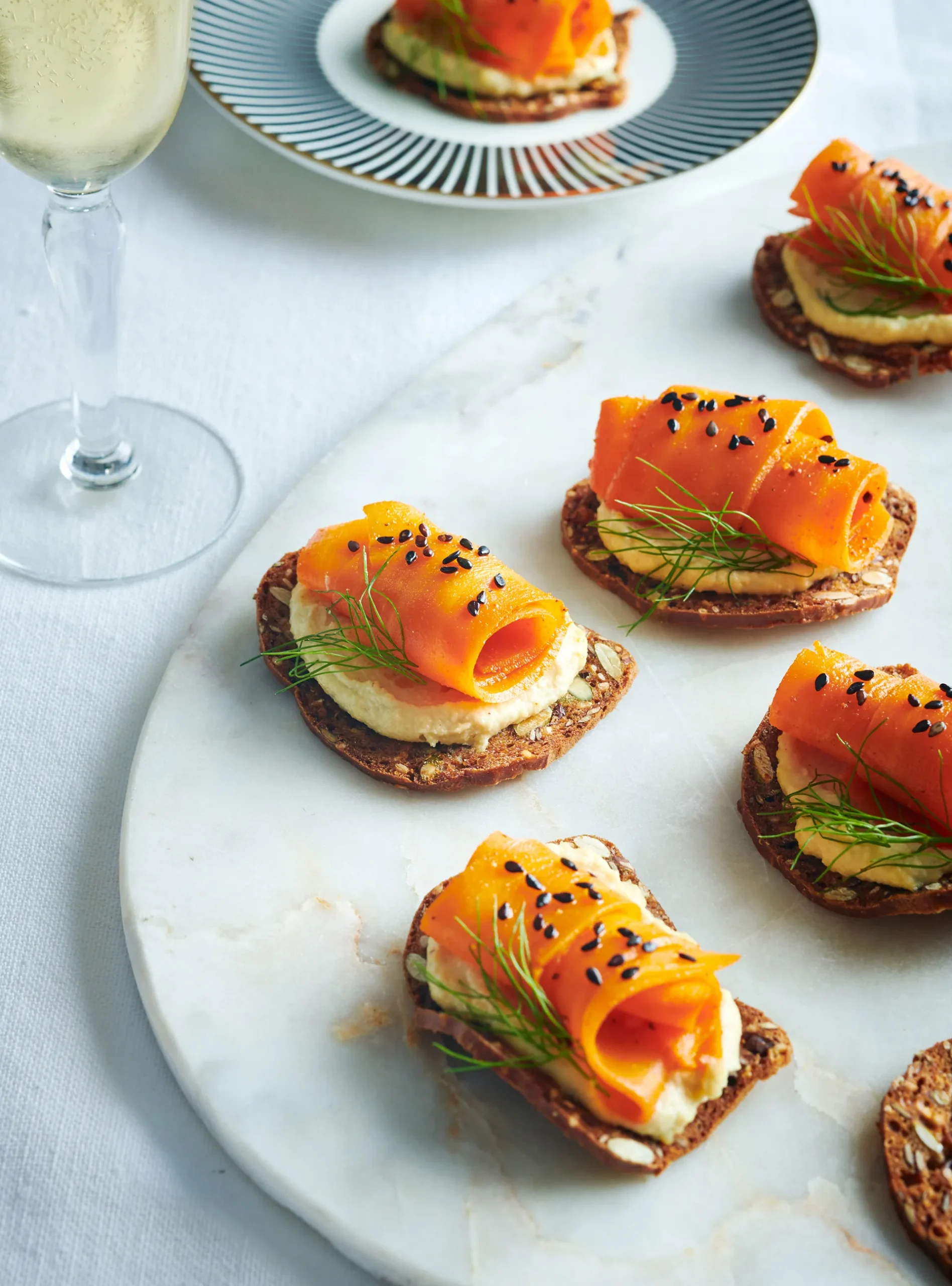 Cashew and Squash Canapés: A Raw Vegan Spin on Deviled Eggs