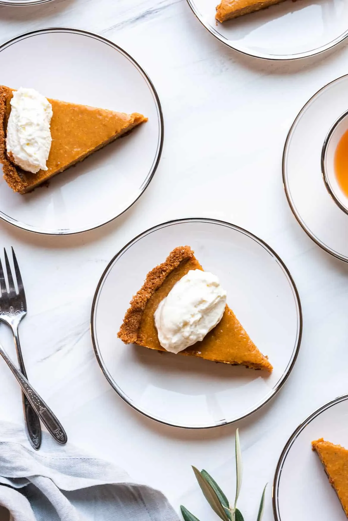 Cassava Pumpkin Pie with Graham Cracker Crust