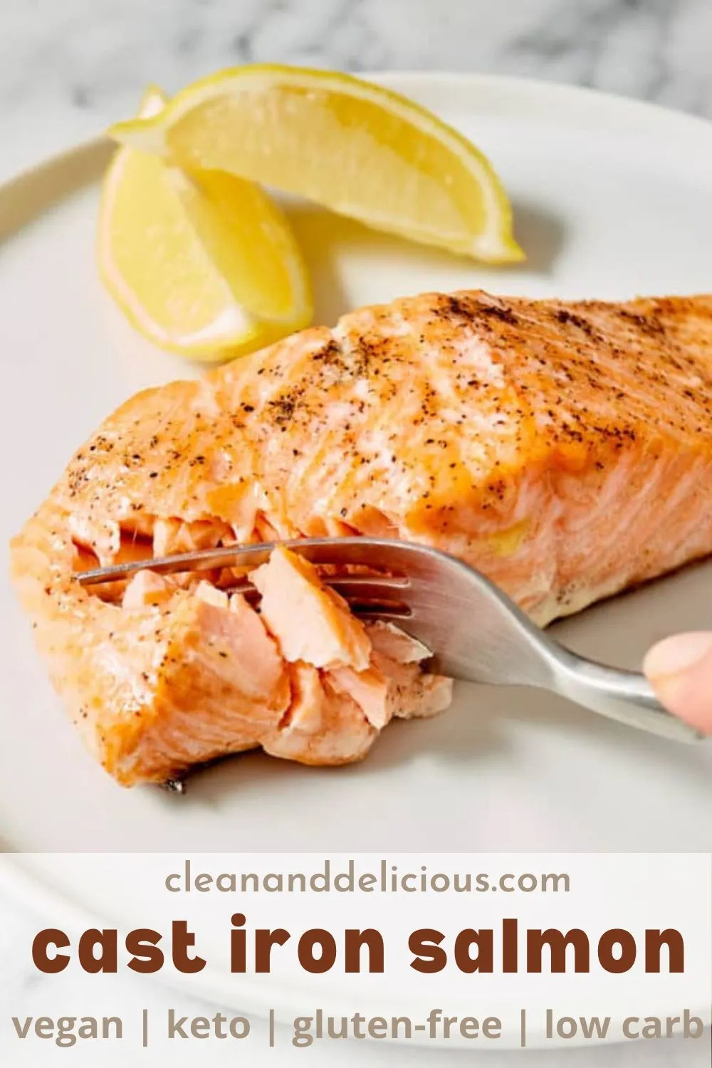 Cast Iron Salmon with Crispy Skin