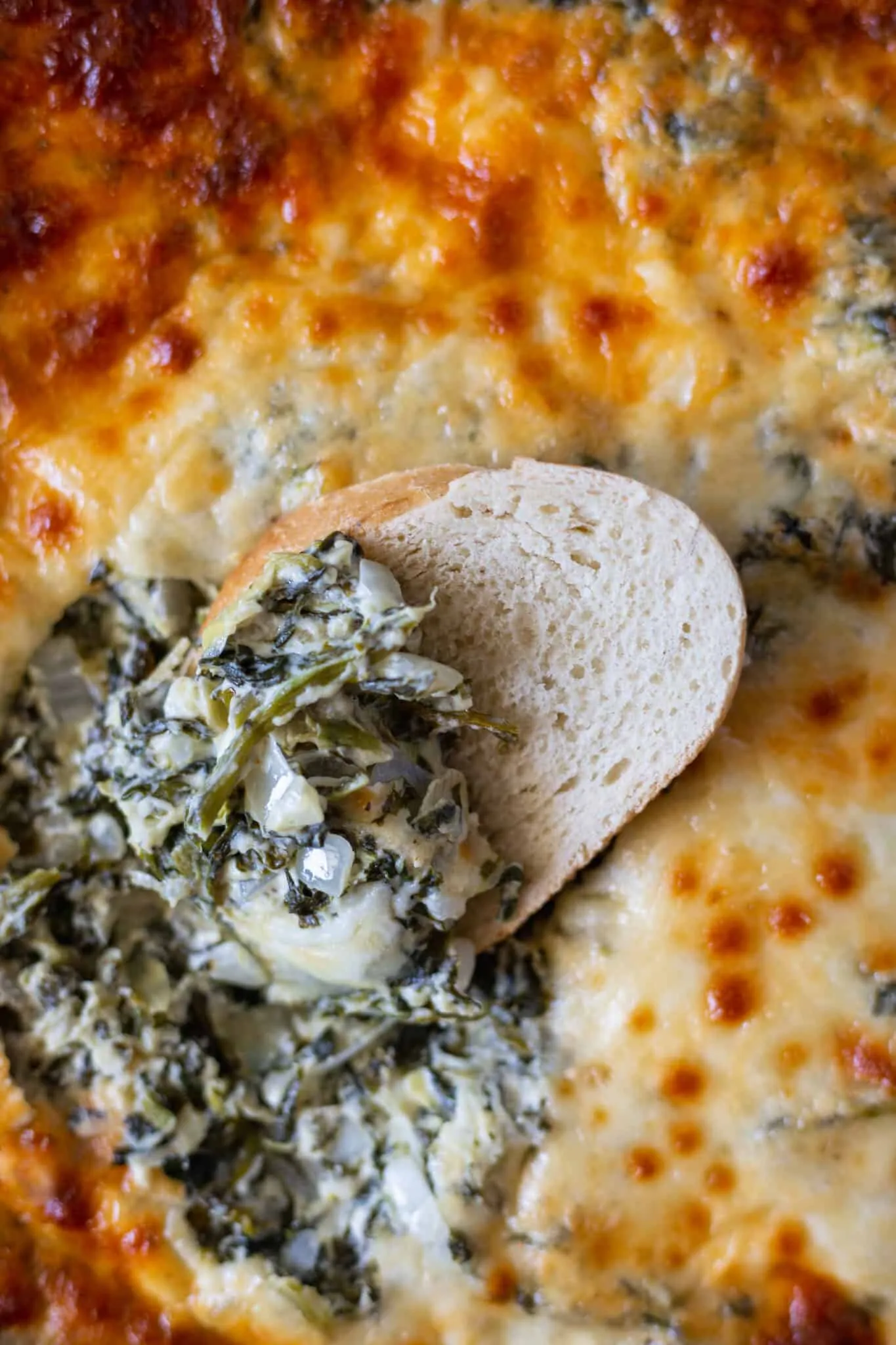 Cast Iron Spinach Artichoke Dip