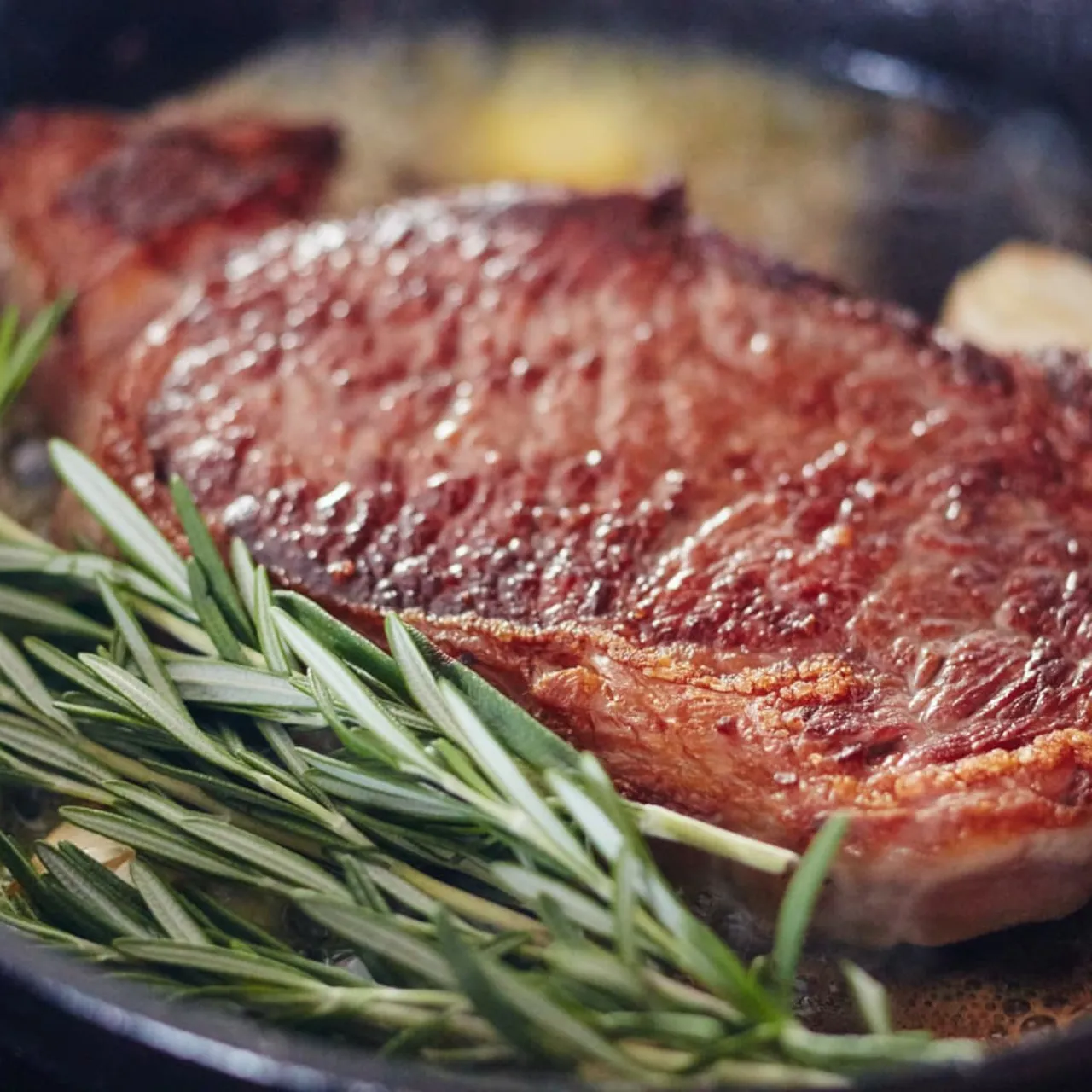 Cast Iron Steak Matthew Masset