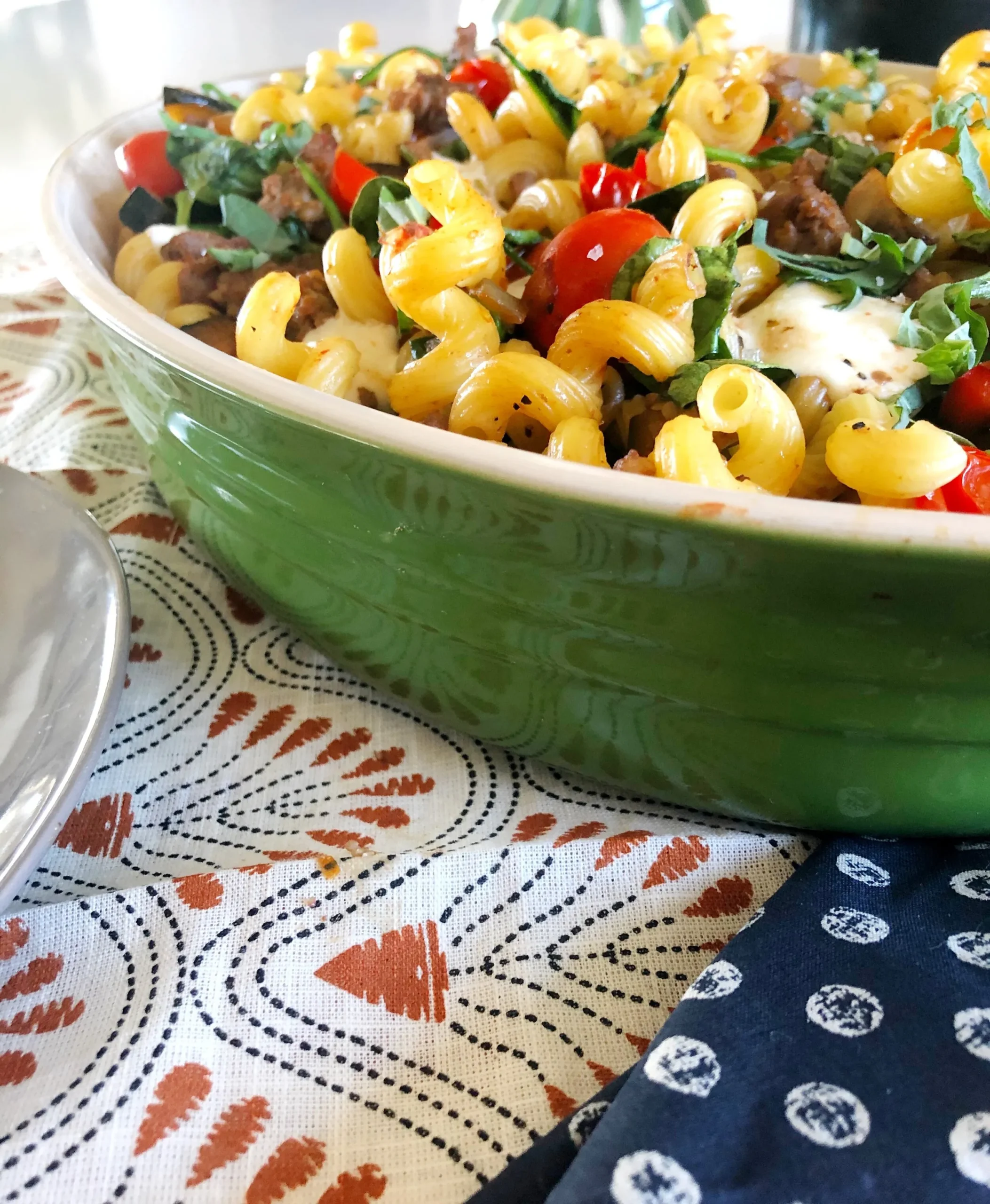Cavatelli with Spicy Tomato Sausage Sauce