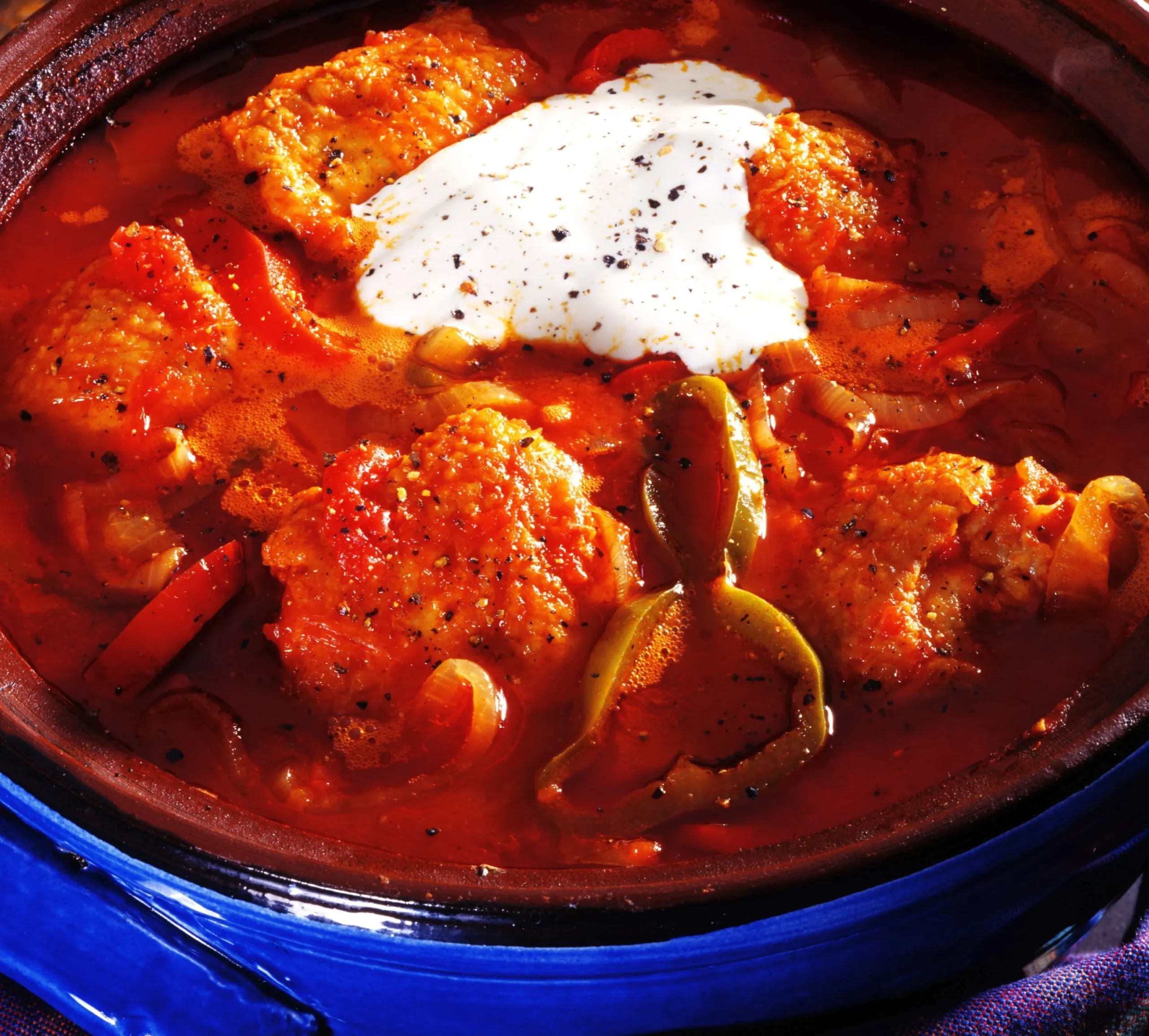 Central European Chicken Paprikash