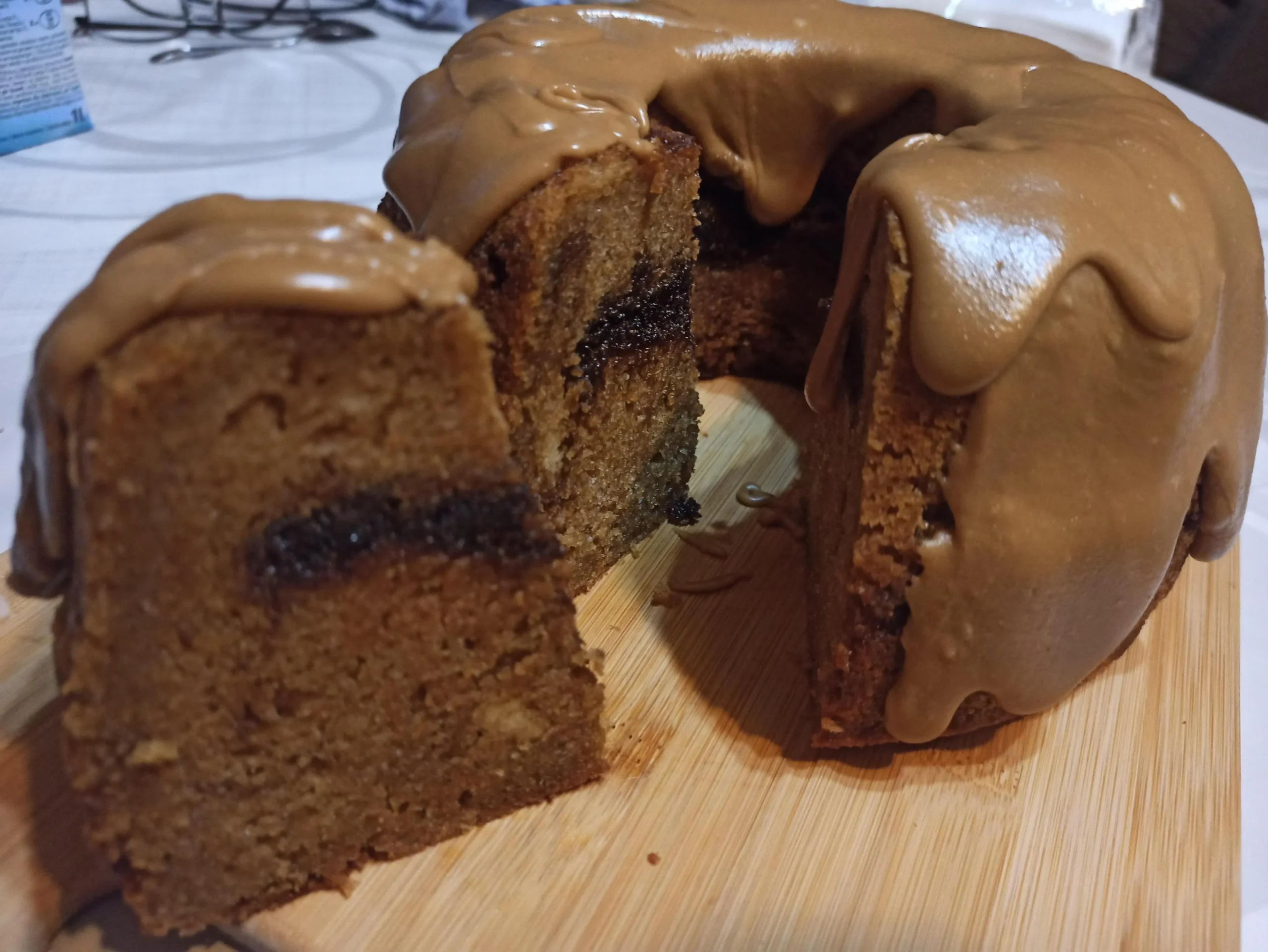 Chai Cinnamon Swirl Bundt Cake