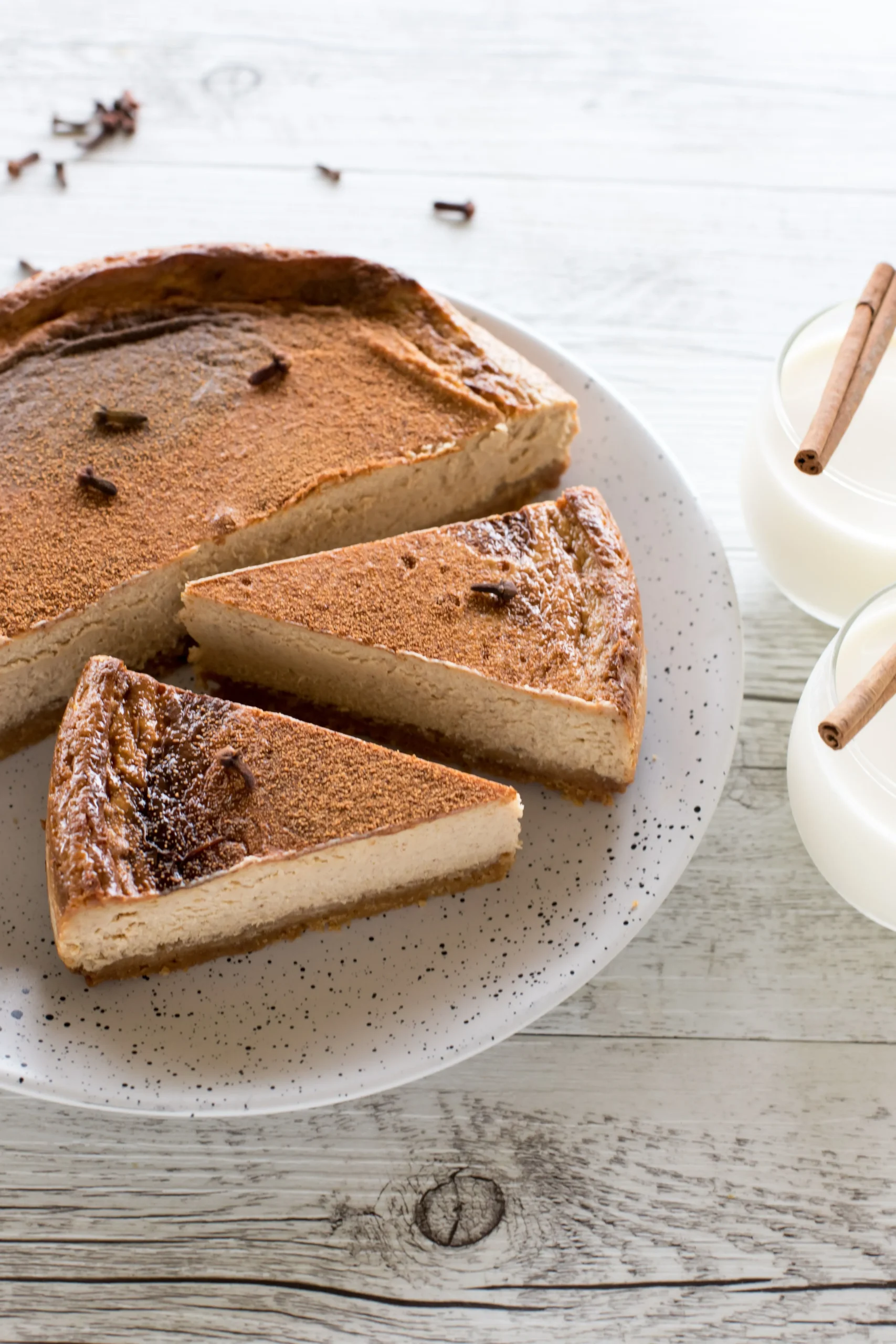 Chai Latte Cheesecake GF