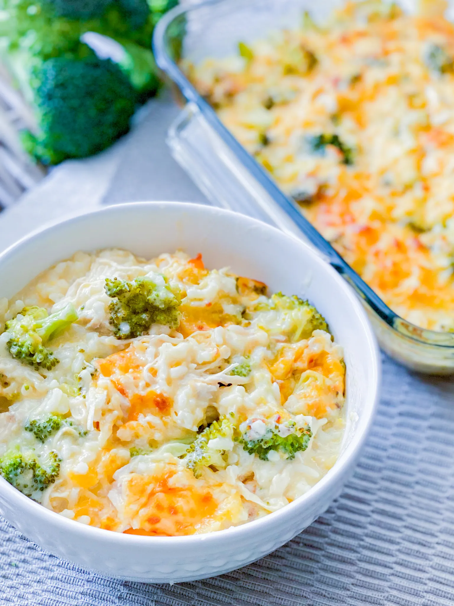 Cheddar Broccoli Chicken Bake