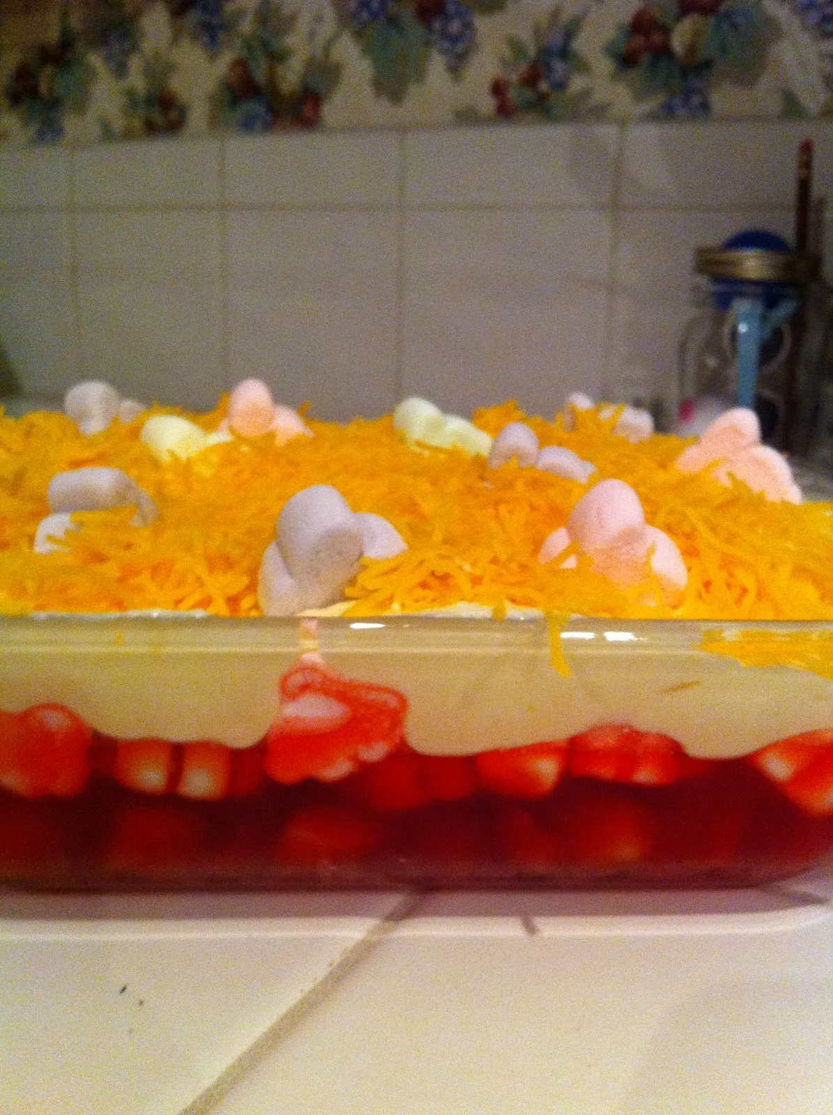 Cheddar Cheese Jell-O Salad