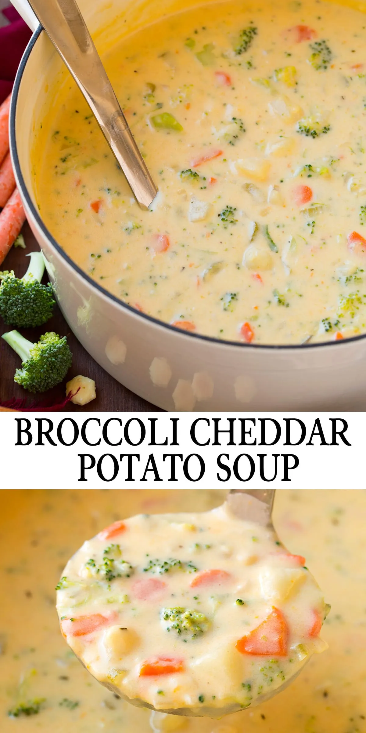 Cheddar Potato Broccoli Soup