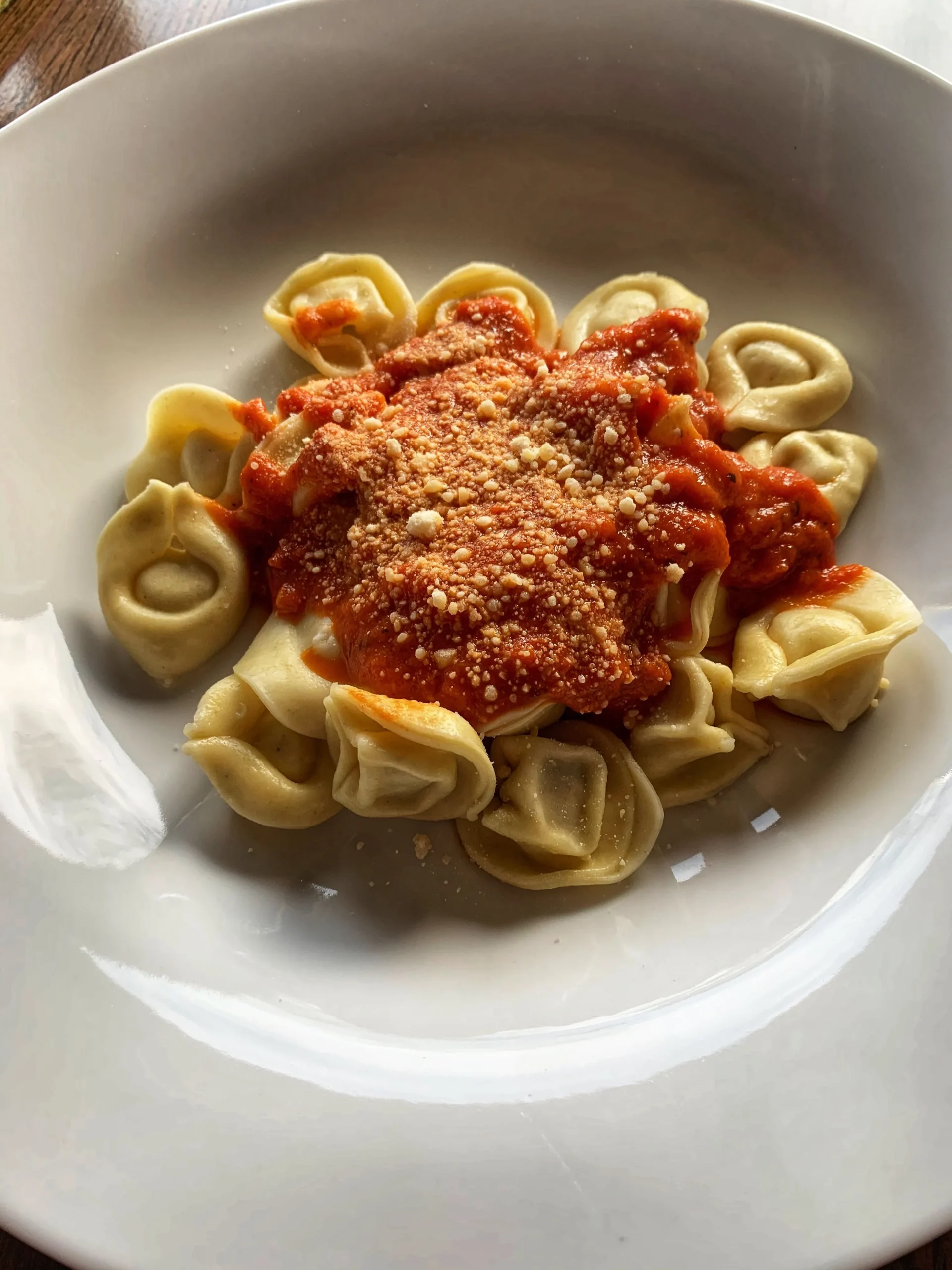 Cheese Tortellini in Creamy Marinara