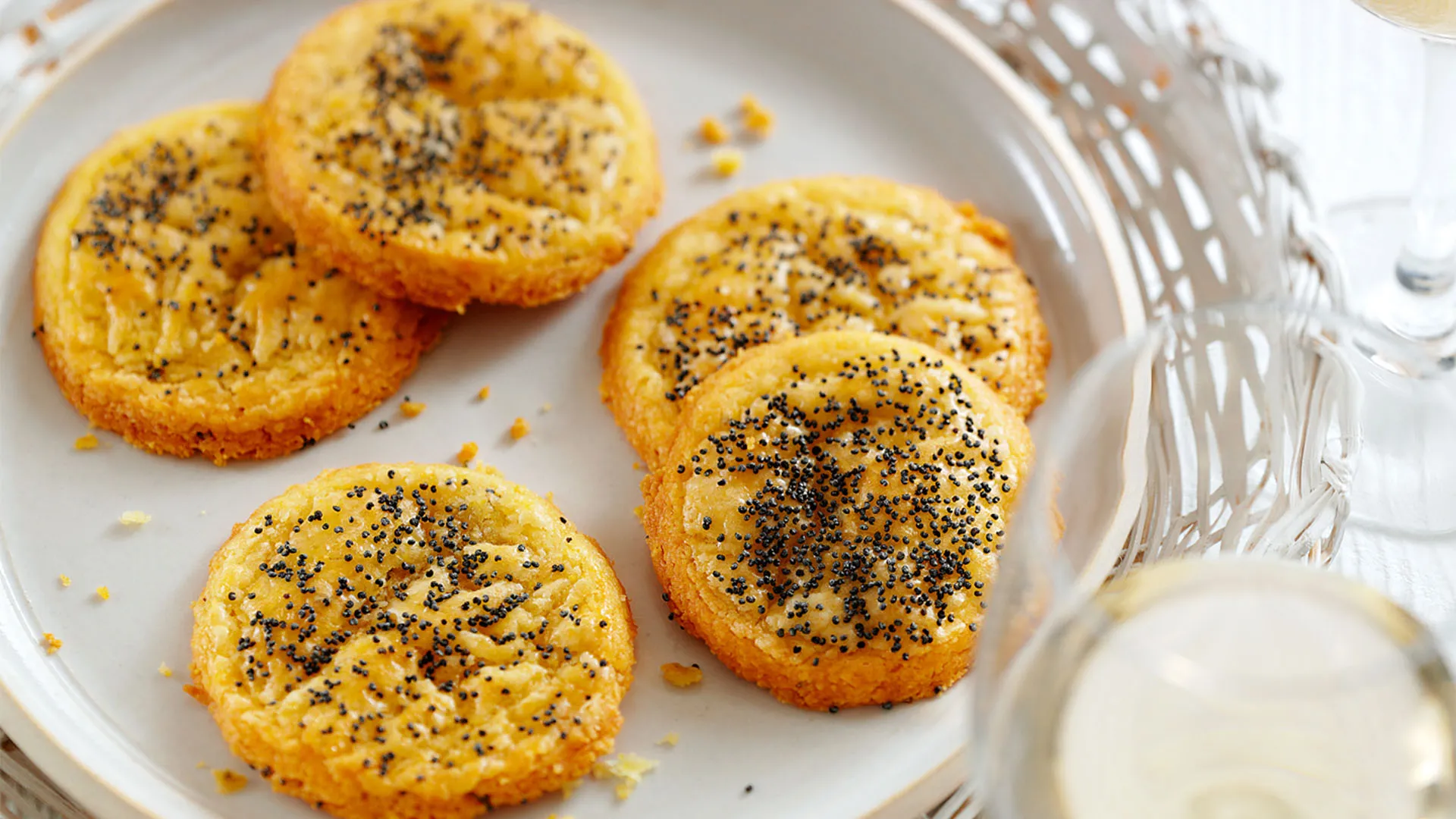 Cheese and Caraway Sables