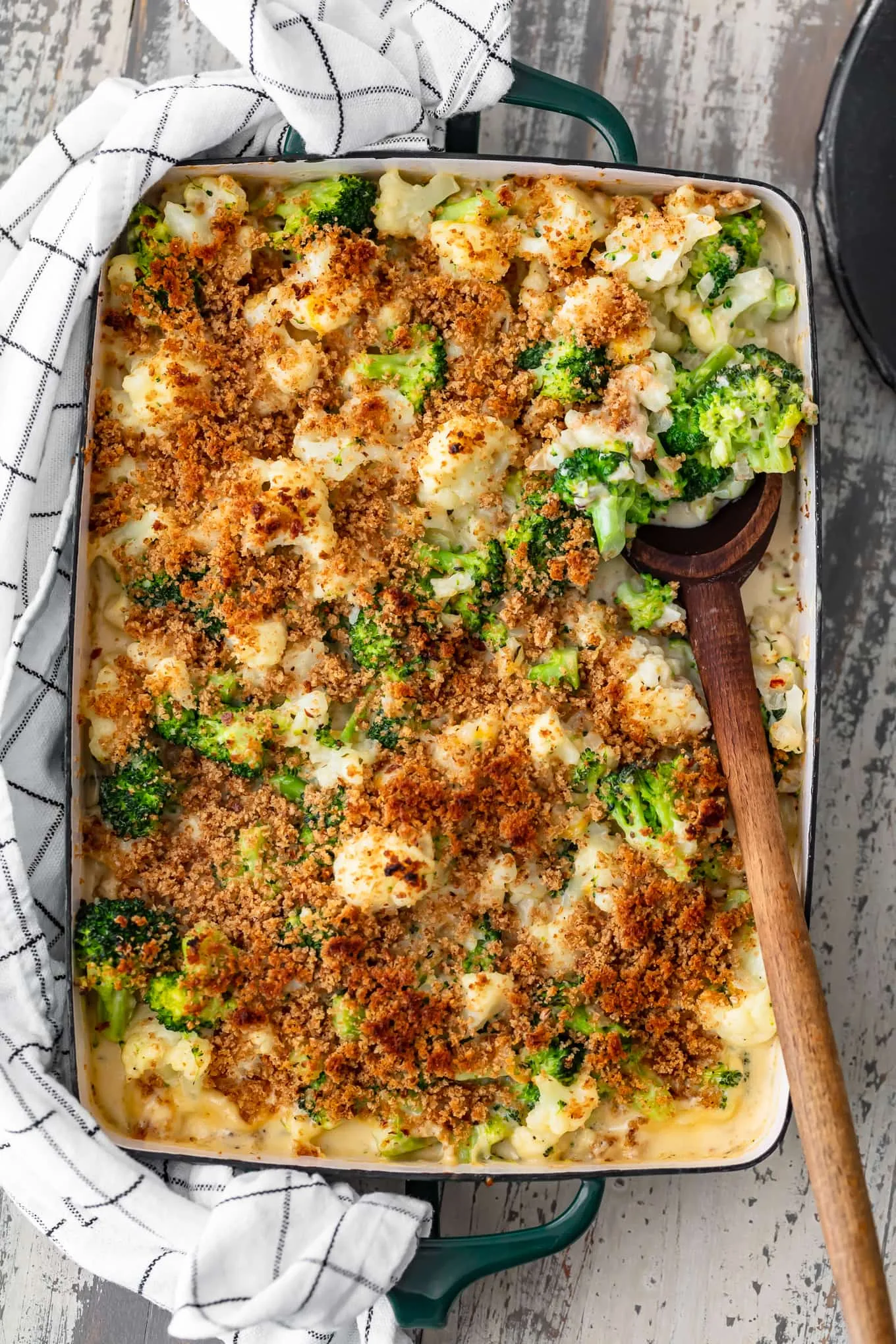 Cheesy Broccoli Au Gratin