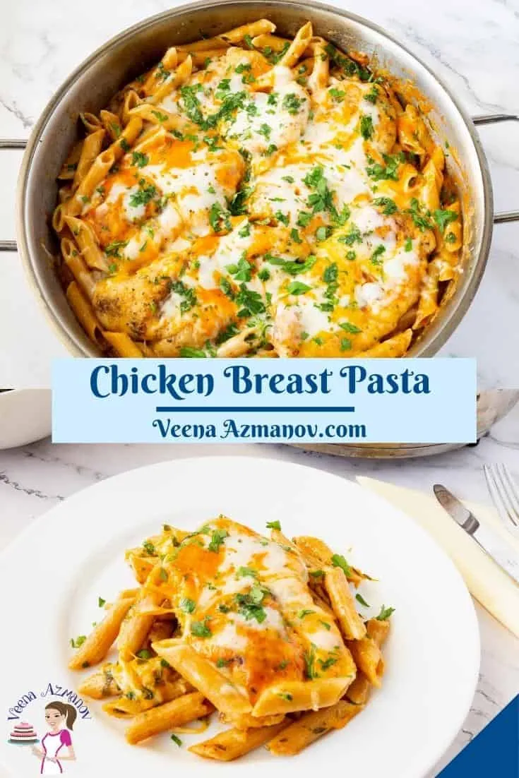 Cheesy Chicken Breast Pasta