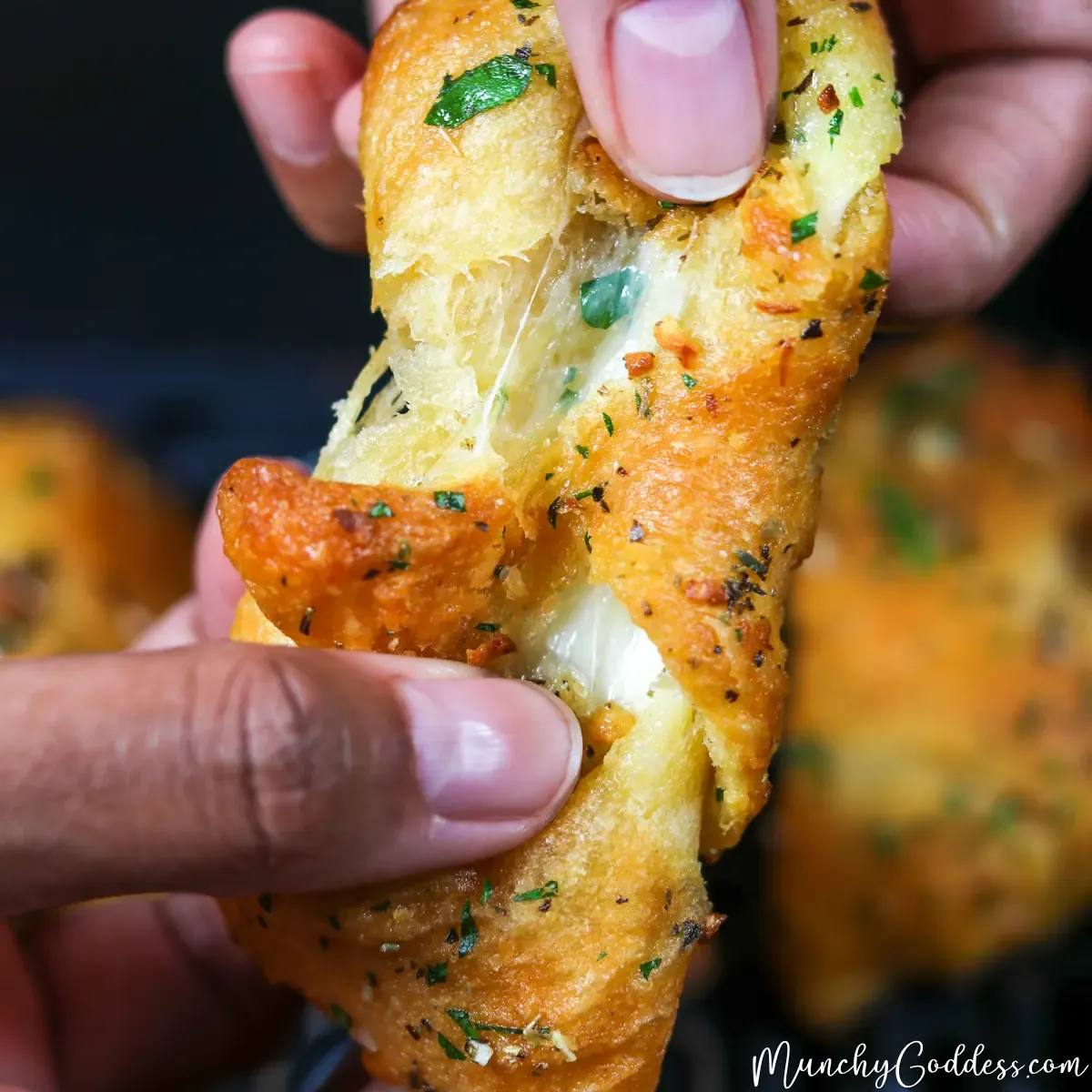 Cheesy Crescent Rolls with King Oscar Mackerel