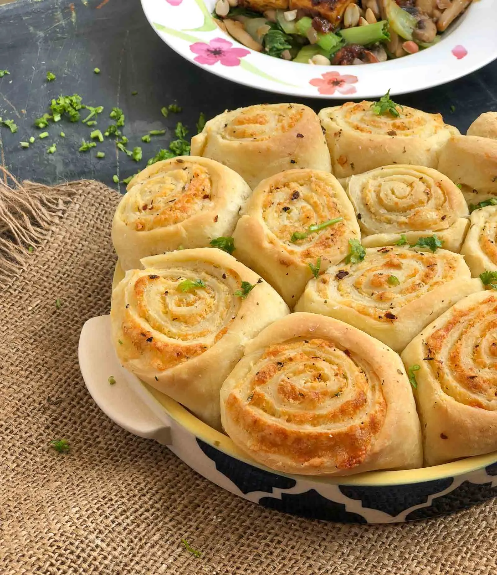 Cheesy Pull Apart Bread