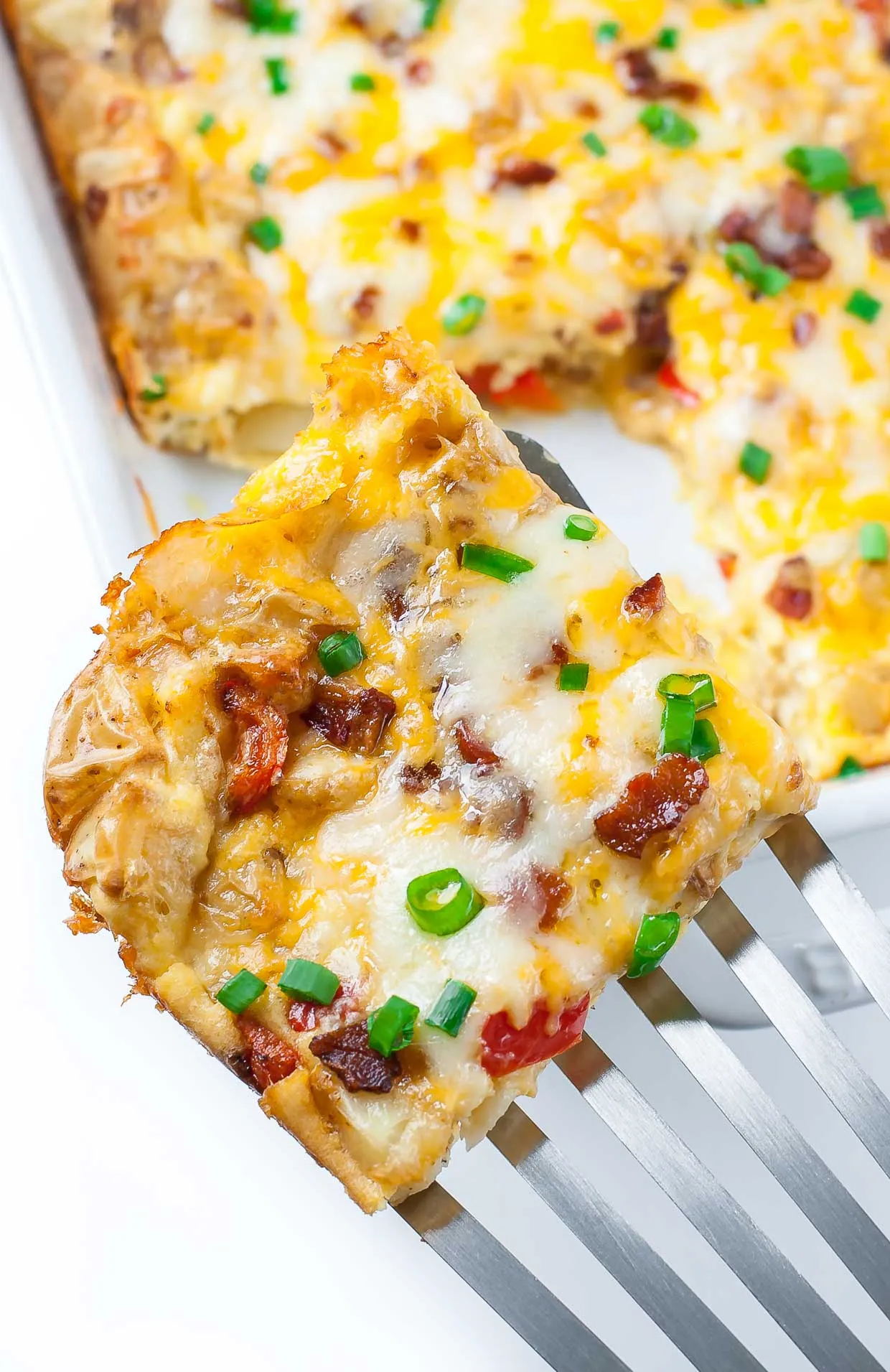 Cheesy Roasted Potato Breakfast Bake