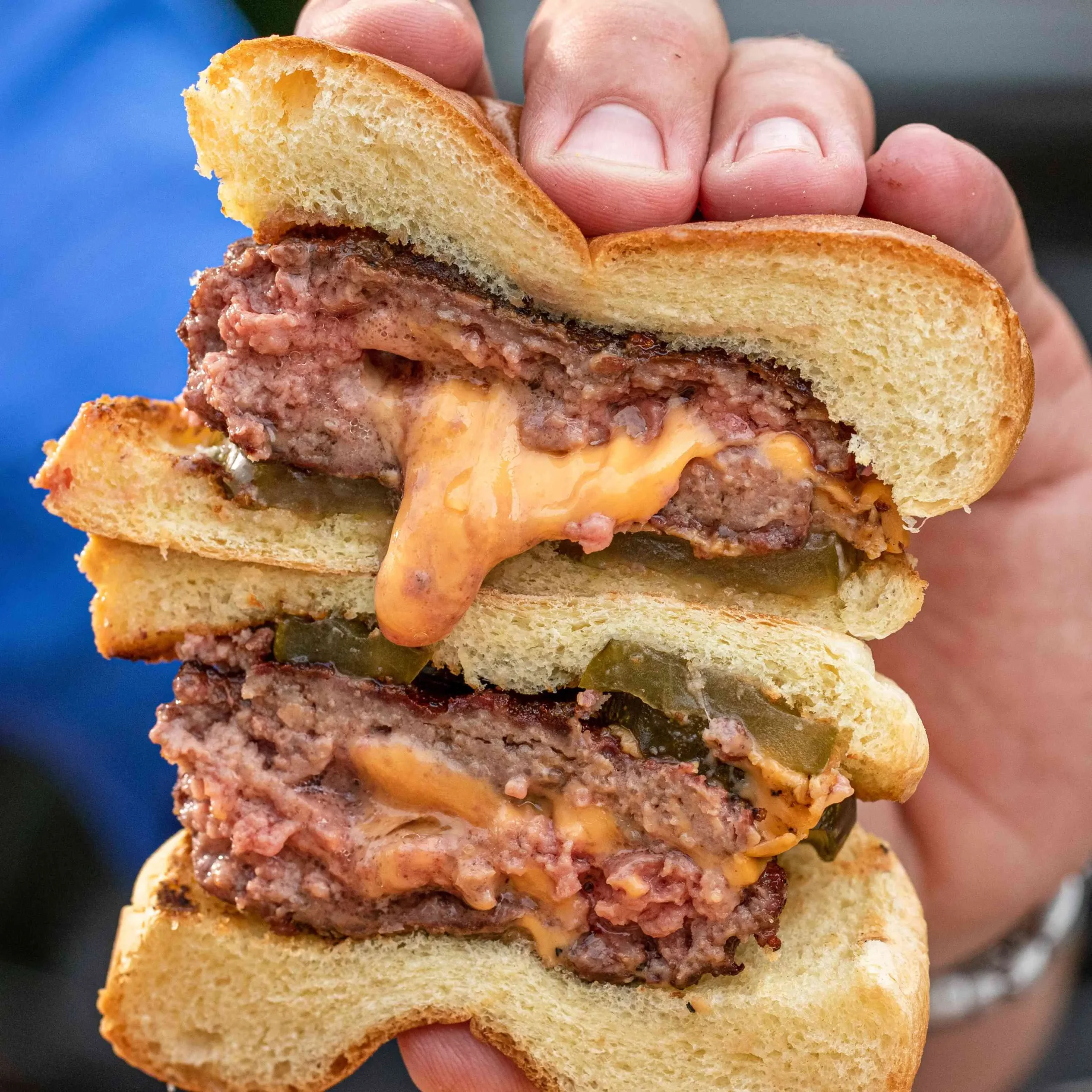 Chef John's Juicy Lucy Burger