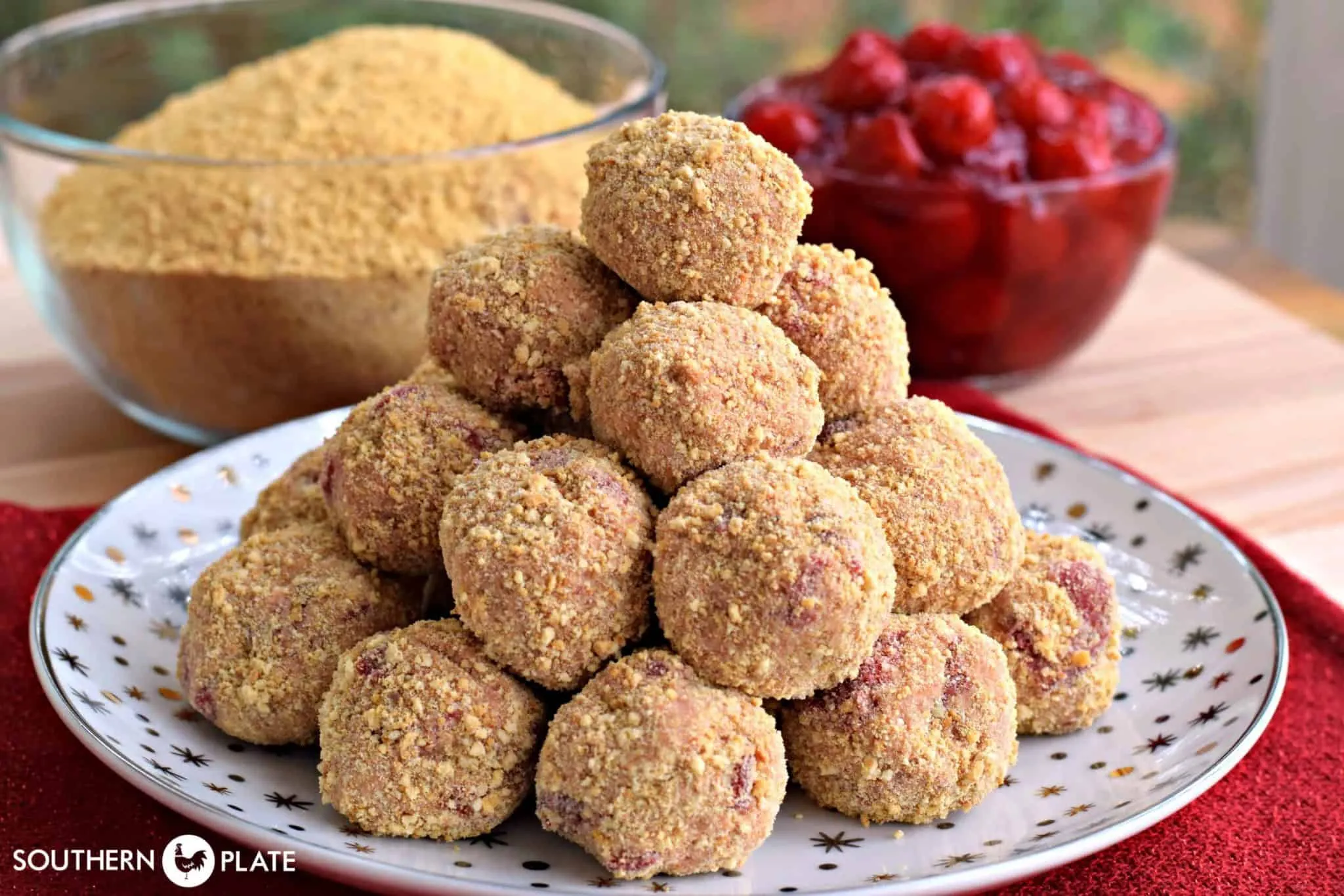 Cherry Cheesecake Energy Bites