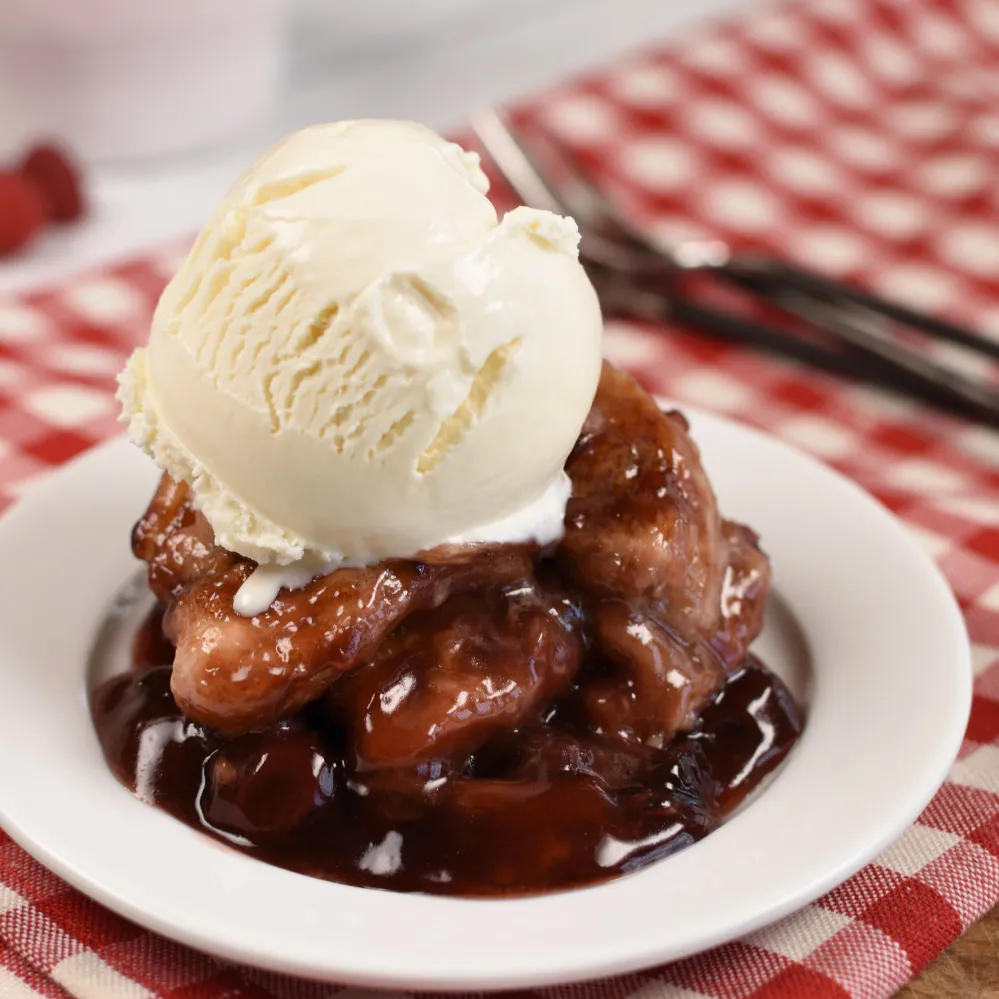 Cherry Pie Bubble Up Casserole
