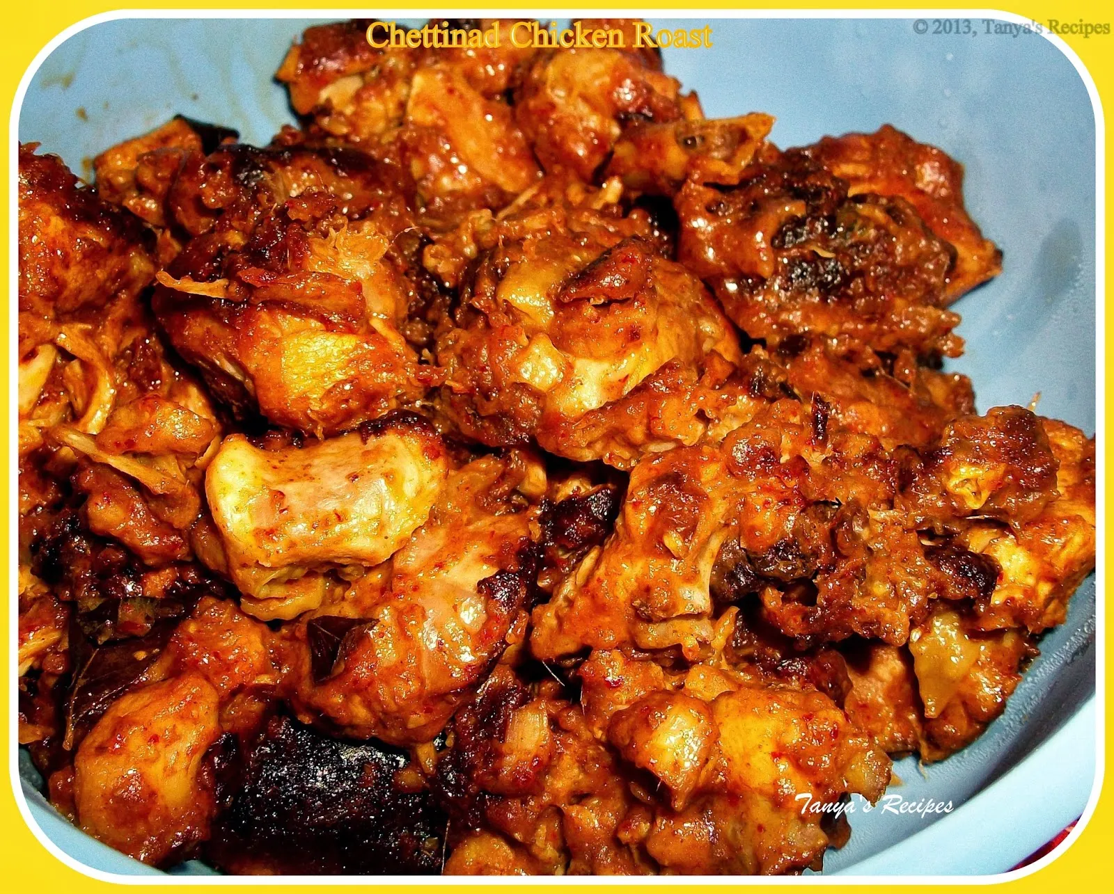 Chettinad Pepper Chicken Roast