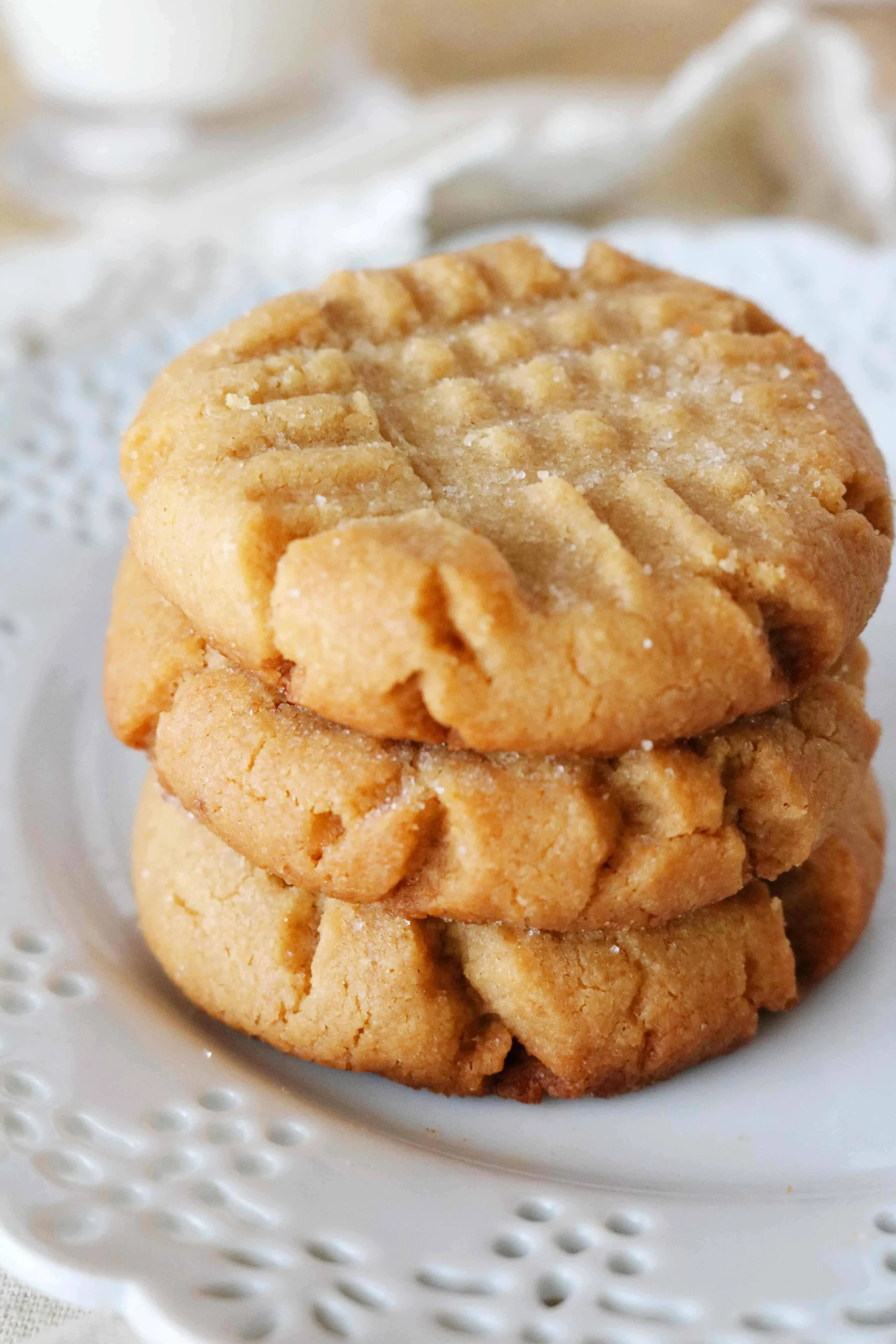 Chewy Peanut Butter Cookies