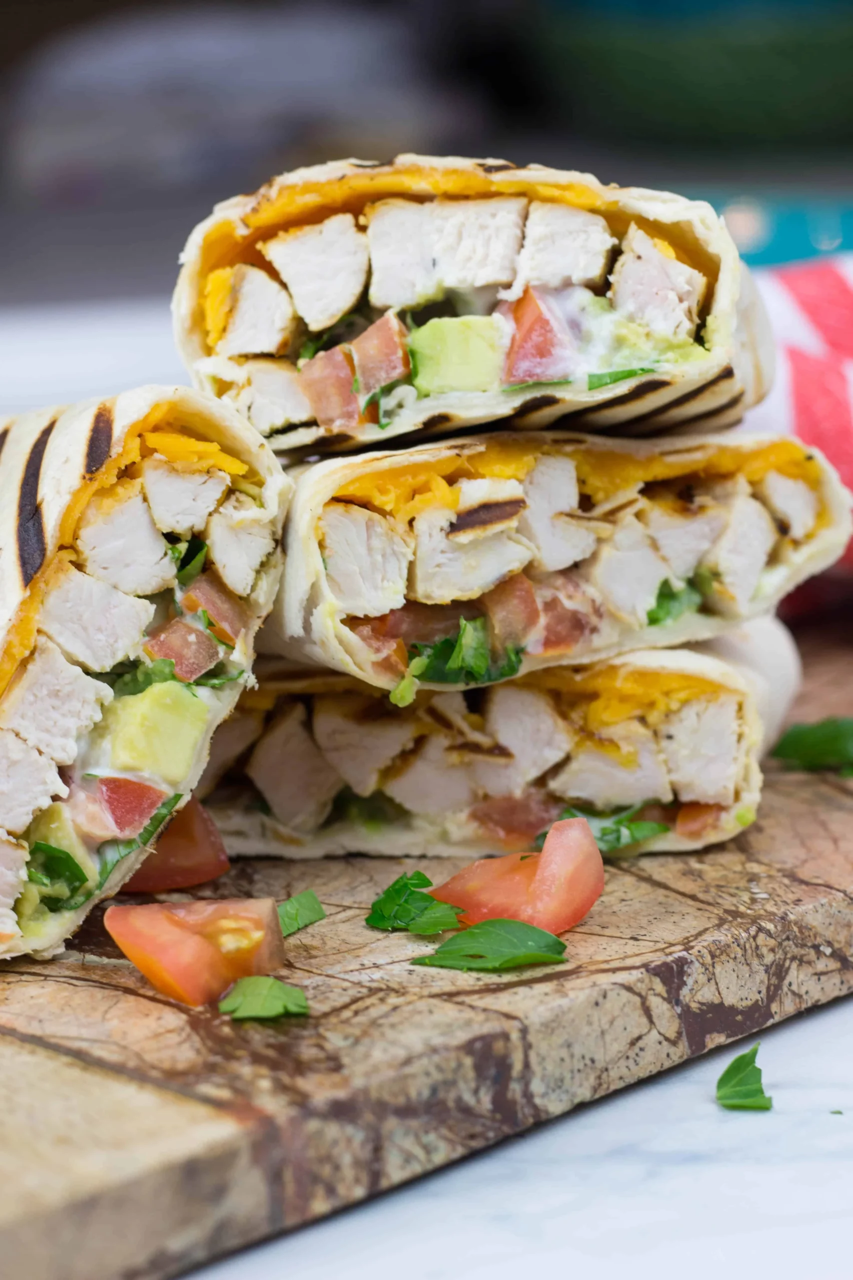 Chicken Avocado Wrap Paleo