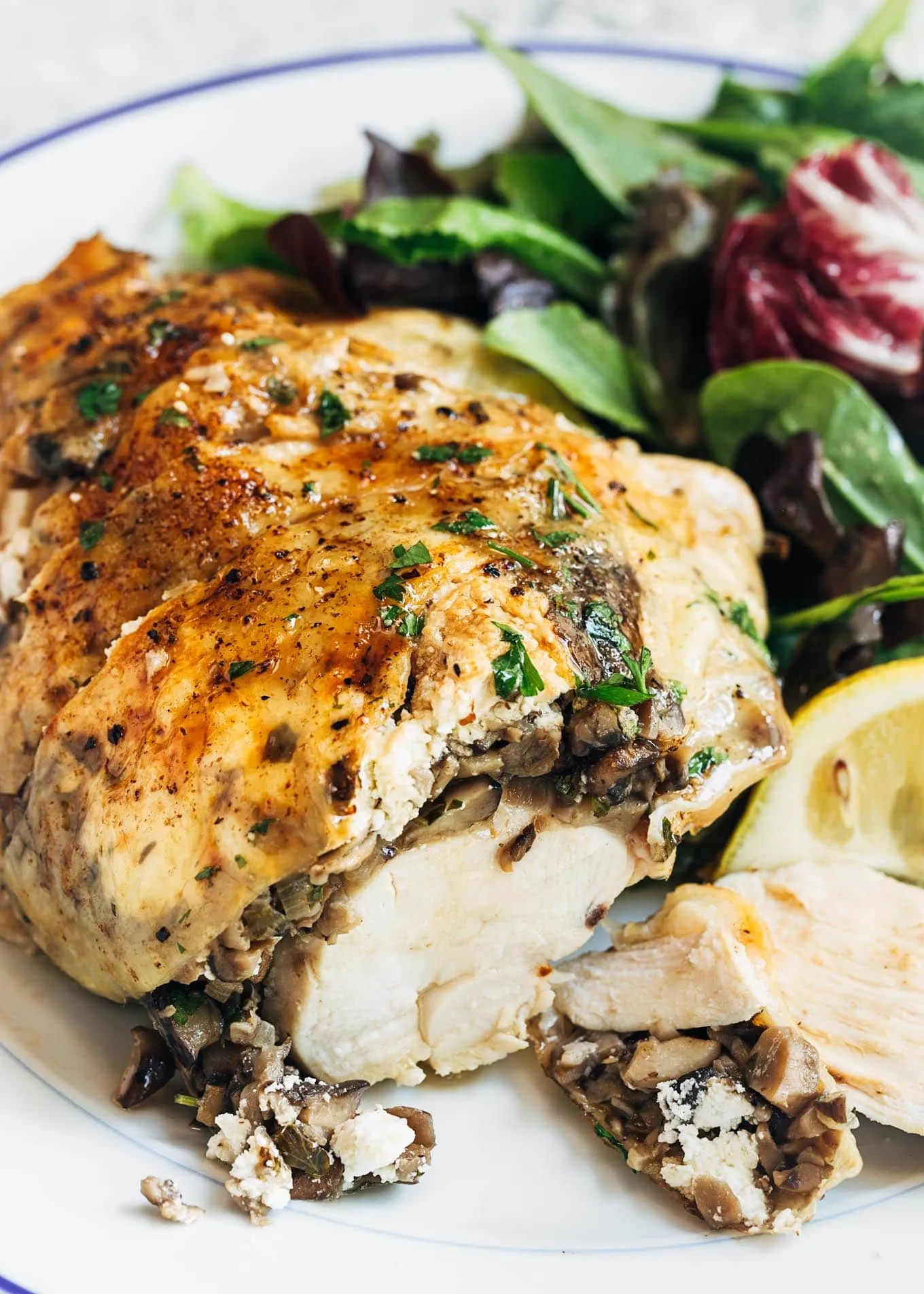 Chicken Breast with Goat Cheese