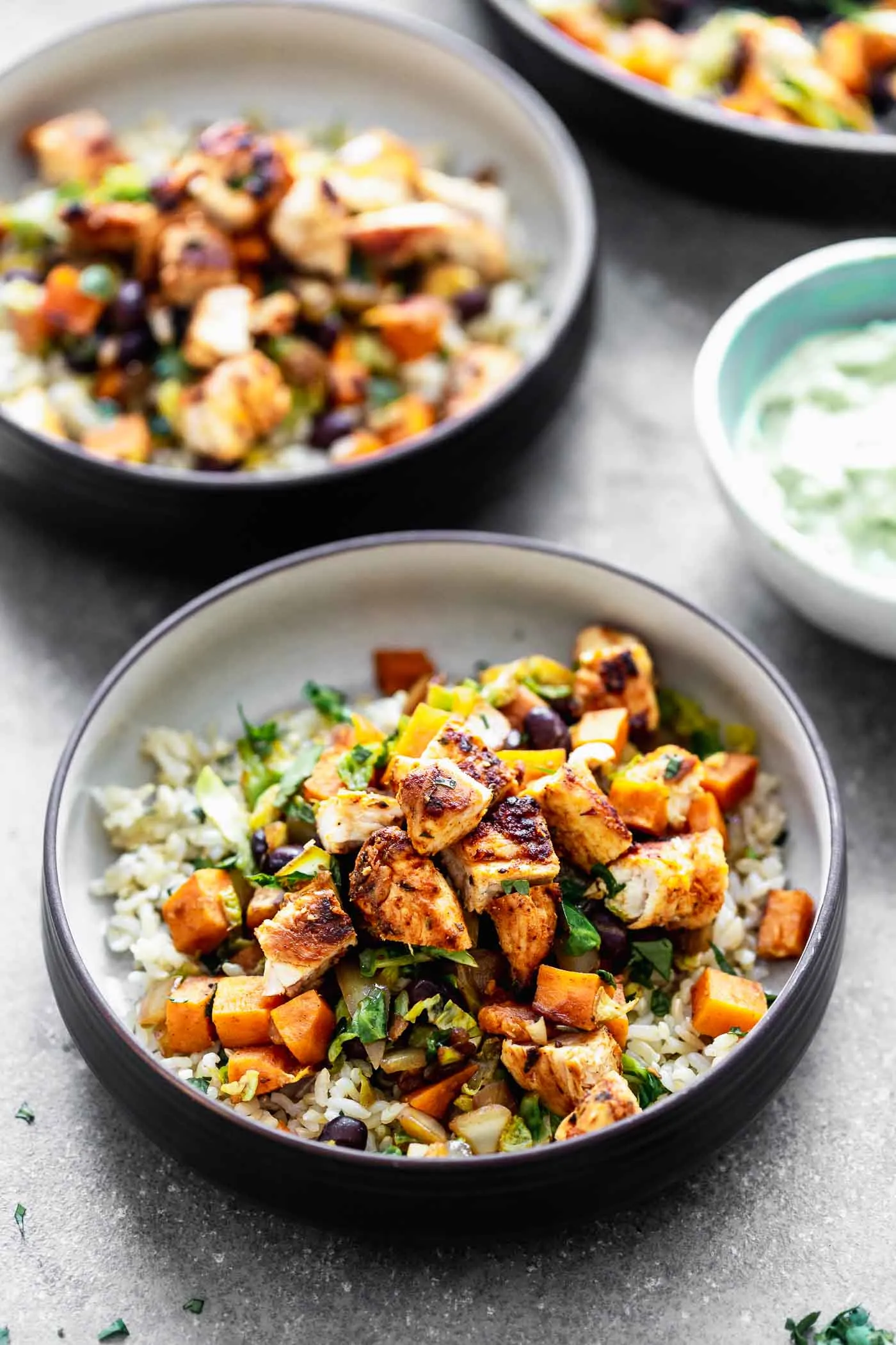 Chicken Brown Rice Bowl
