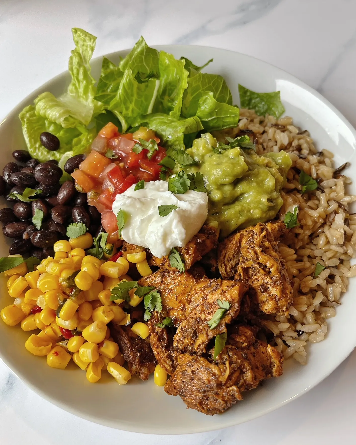 Chicken Chipotle Burrito Bowls