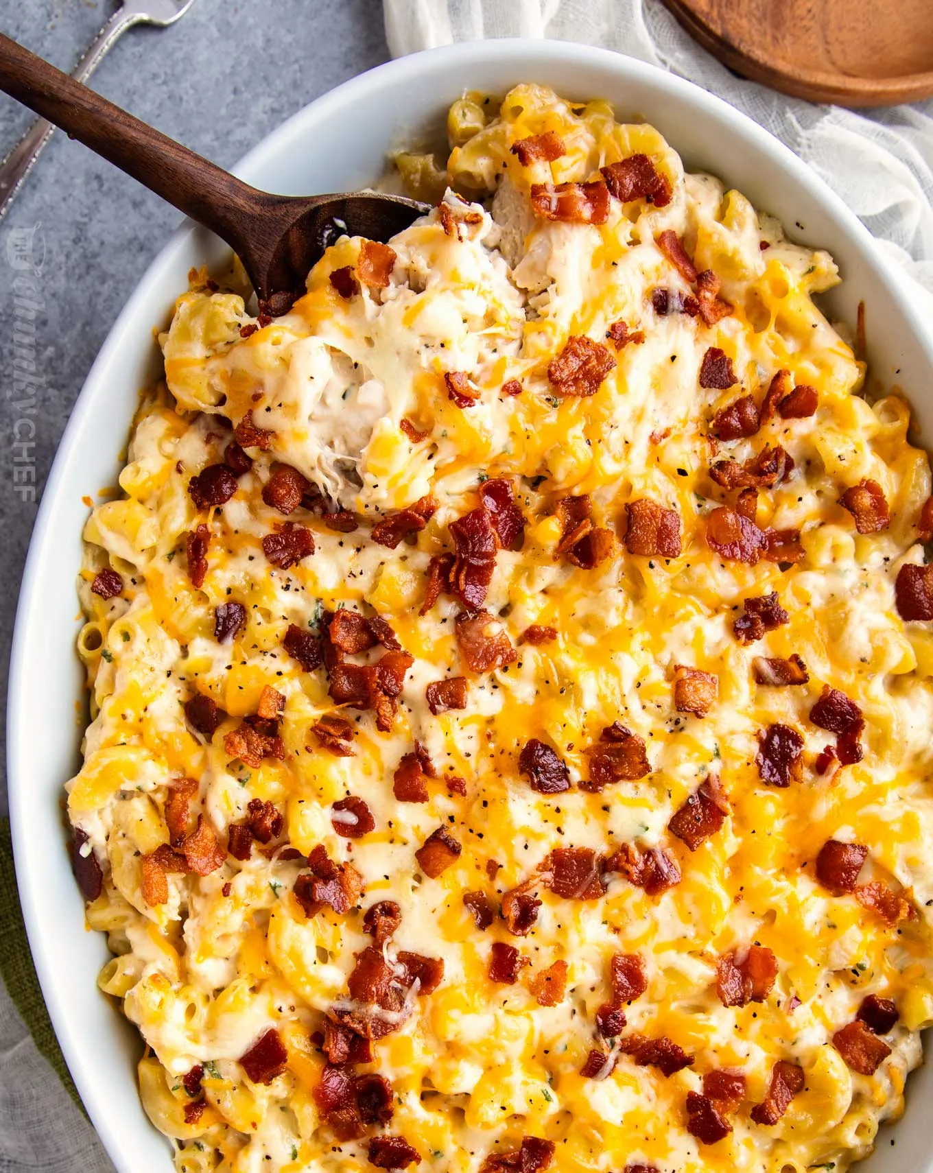 Chicken Ranch Macaroni and Cheese