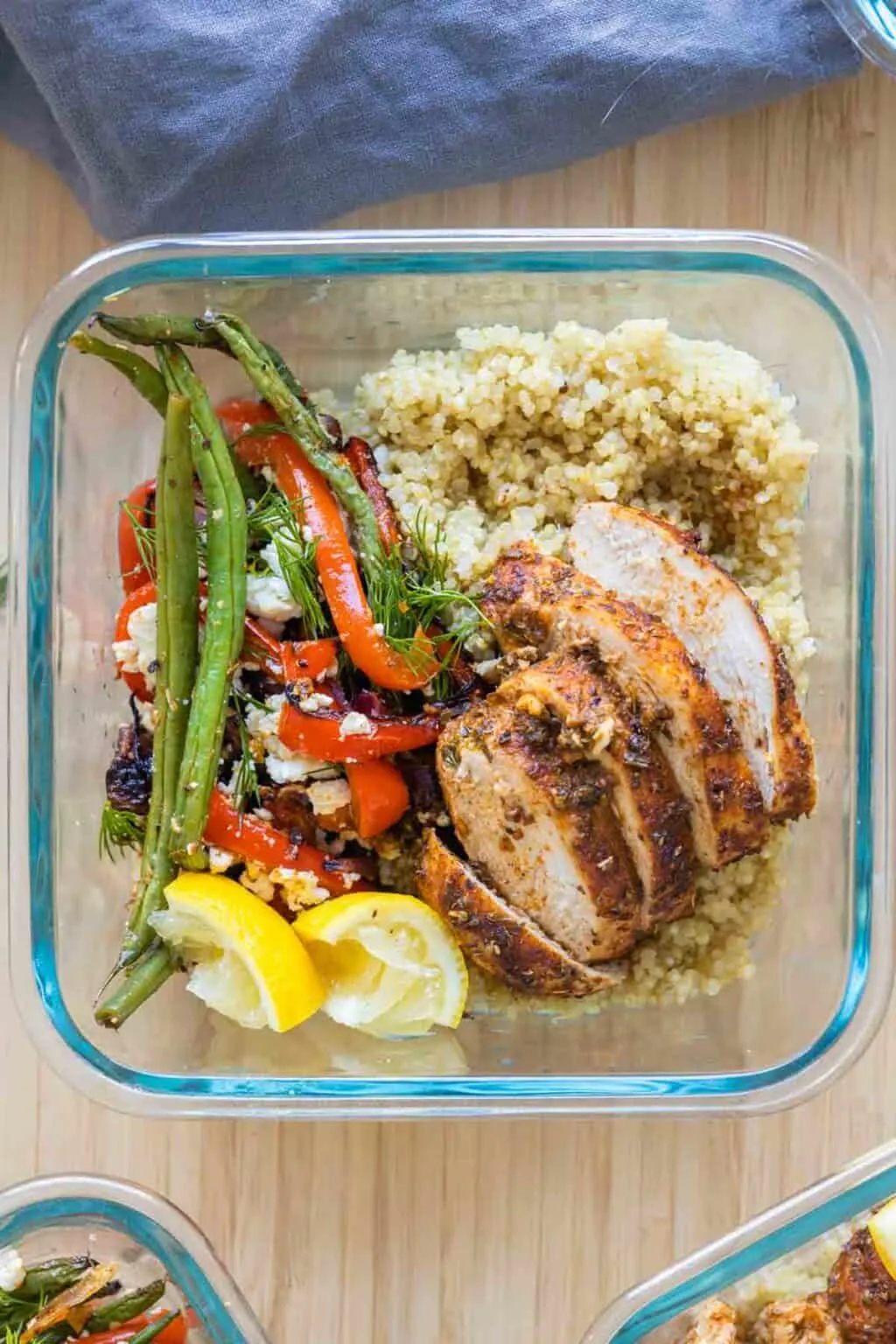 Chicken Vegetable Quinoa Bowl Kick