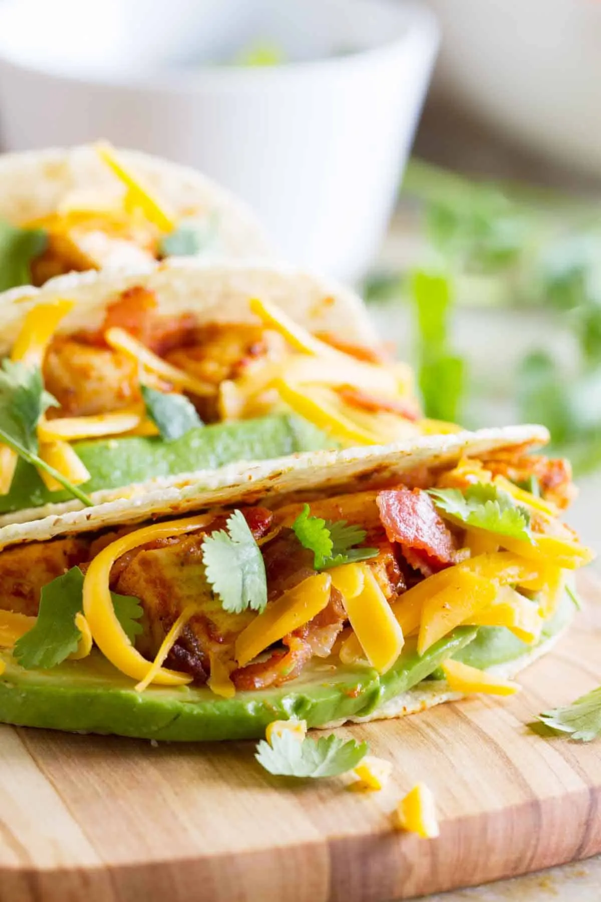 Chicken and Avocado Taco