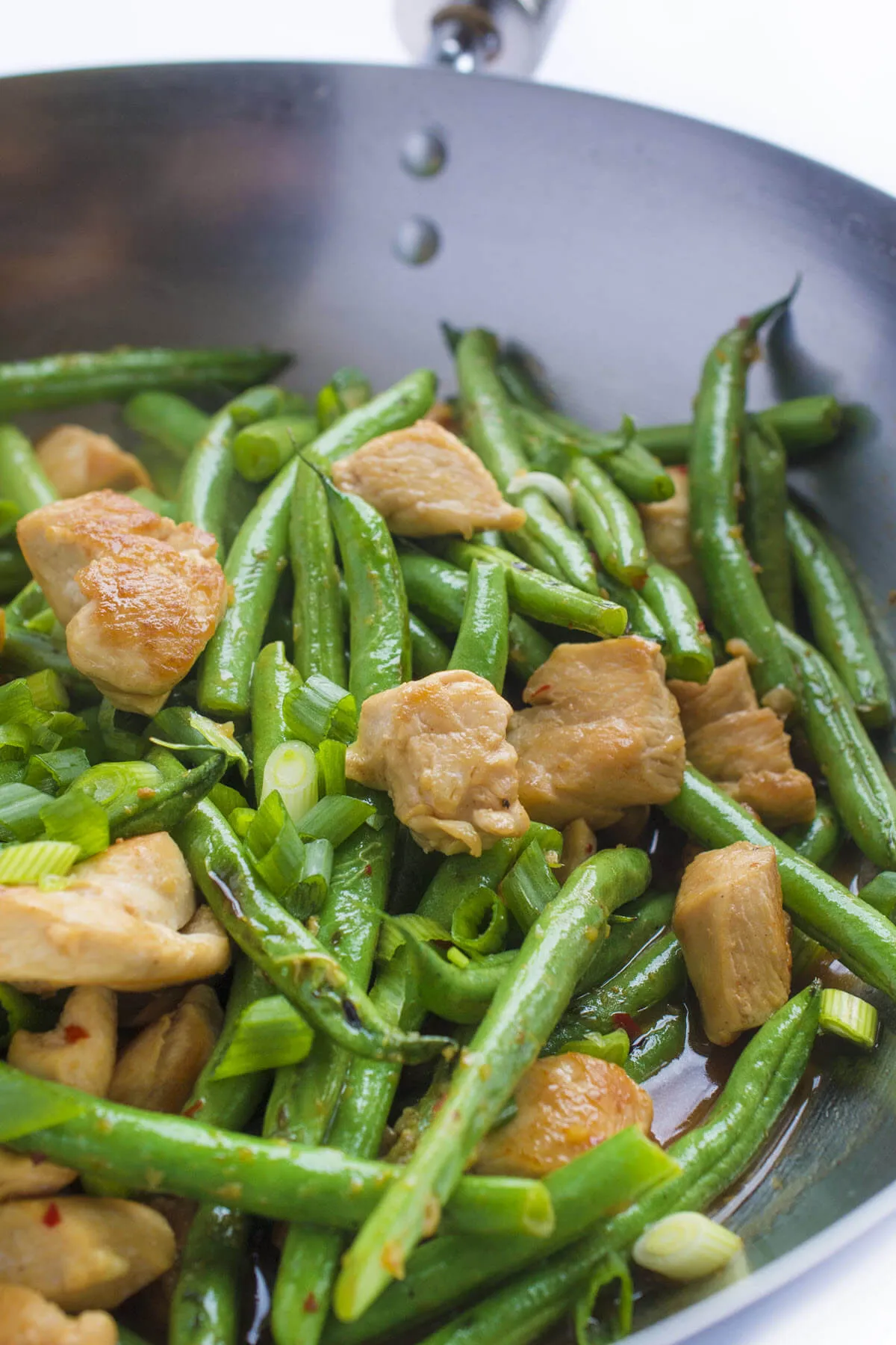 Chicken and Green Beans Stir Fry