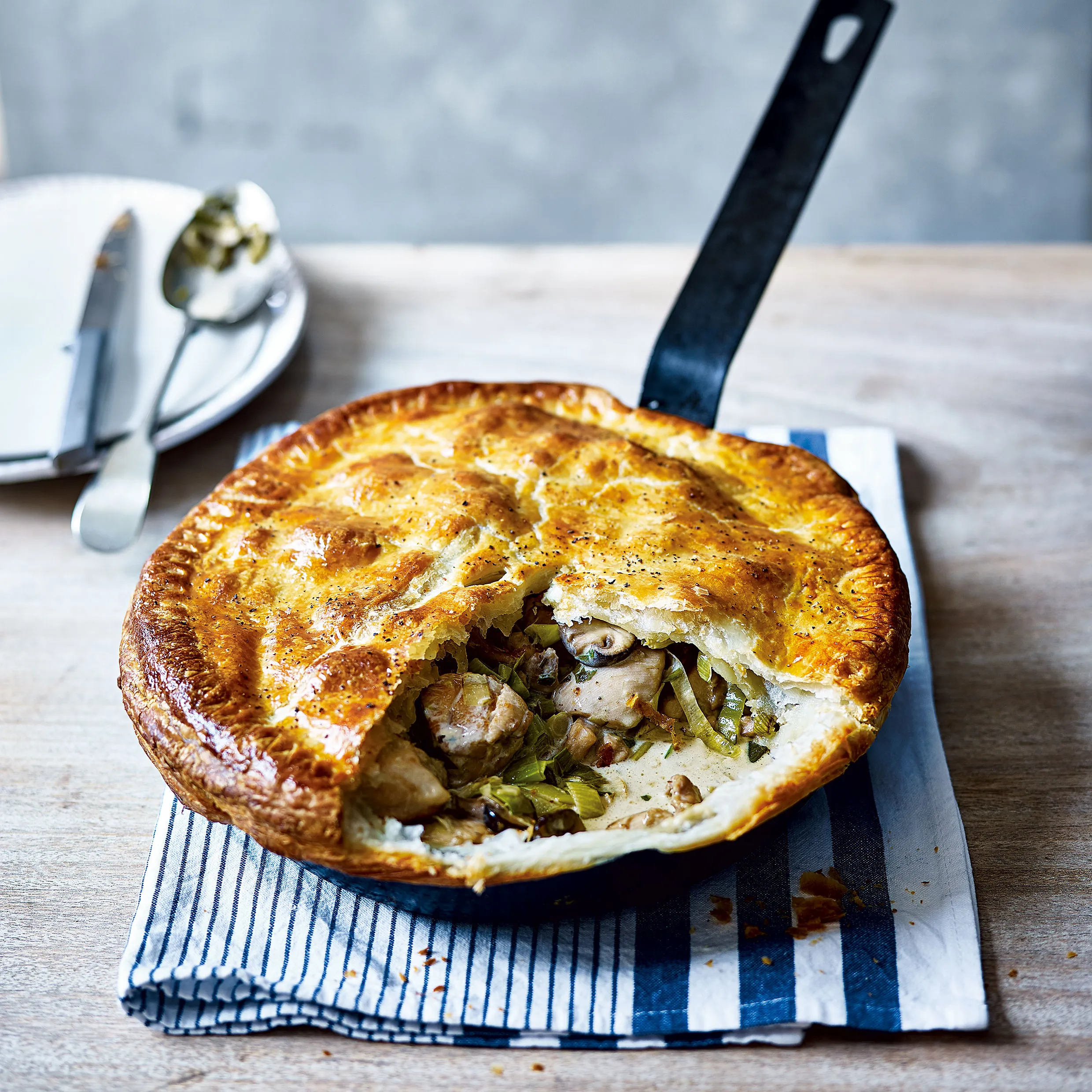 Chicken and Tarragon Pot Pie