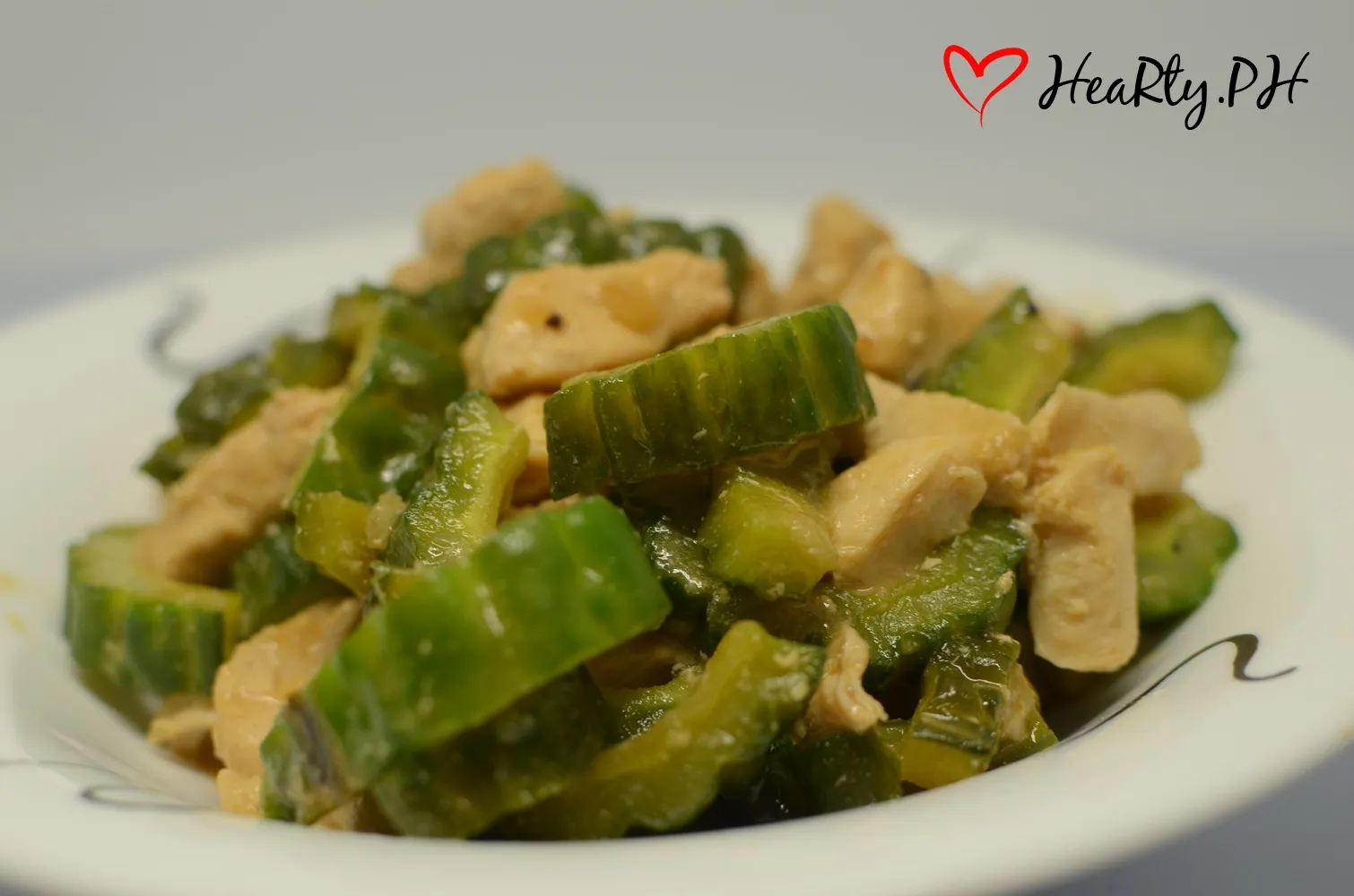 Chicken with Ampalaya in Oyster Sauce