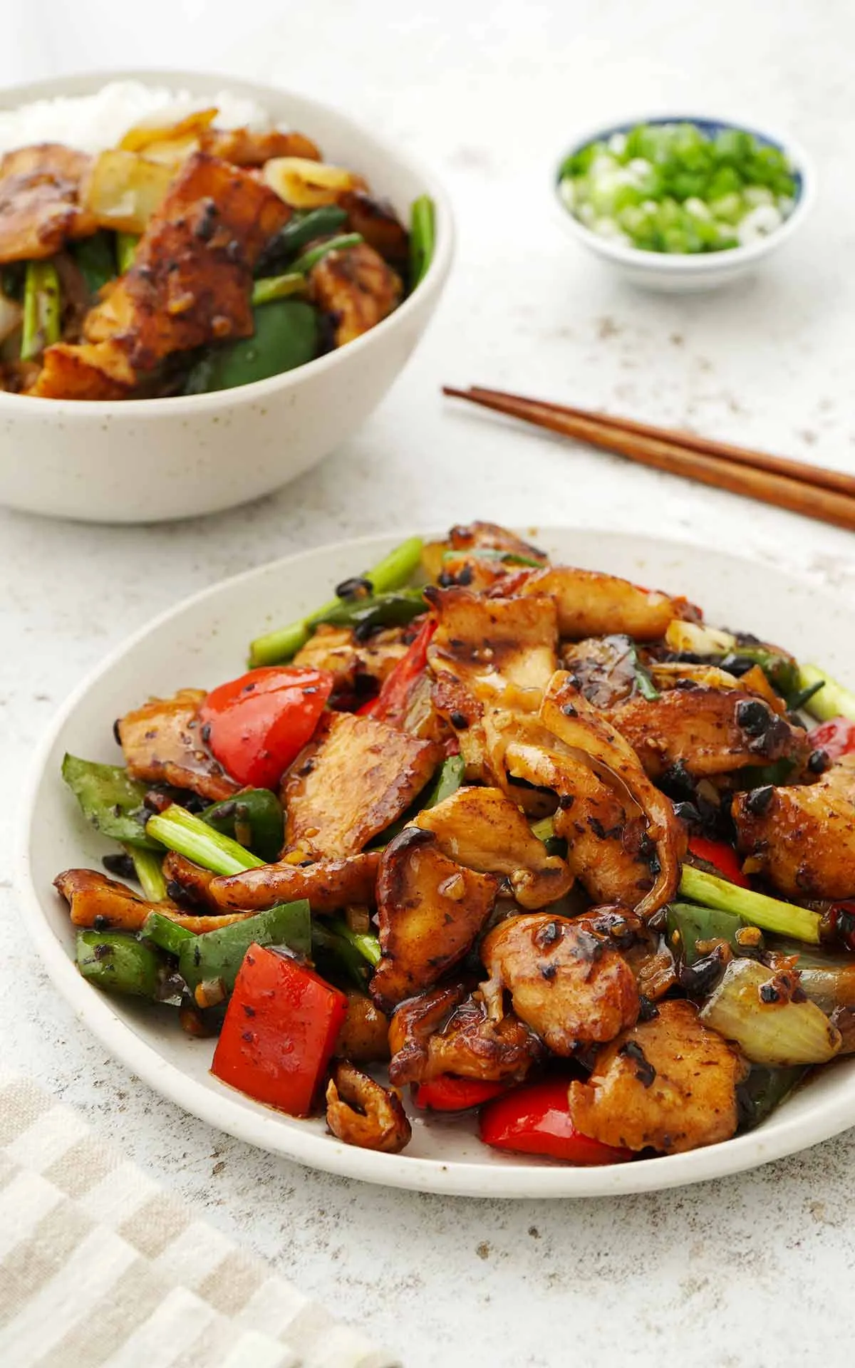 Chicken with Black Bean Sauce