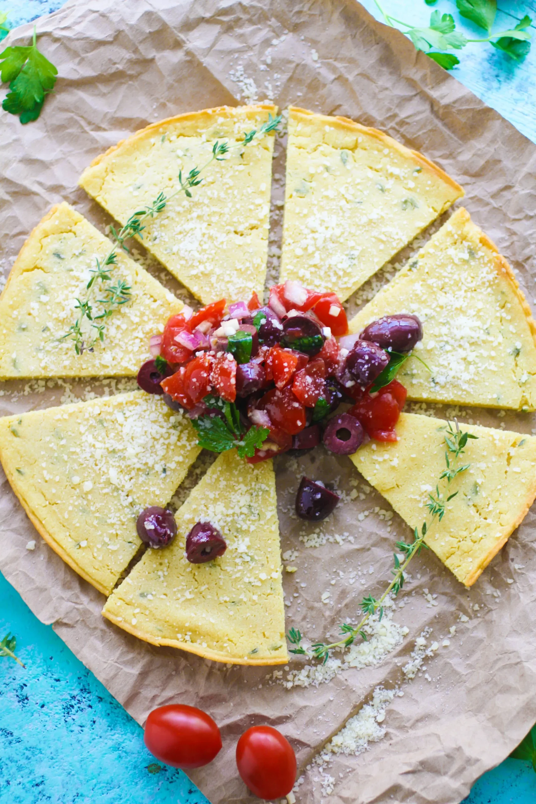 Chickpea Flour Flatbread Socca