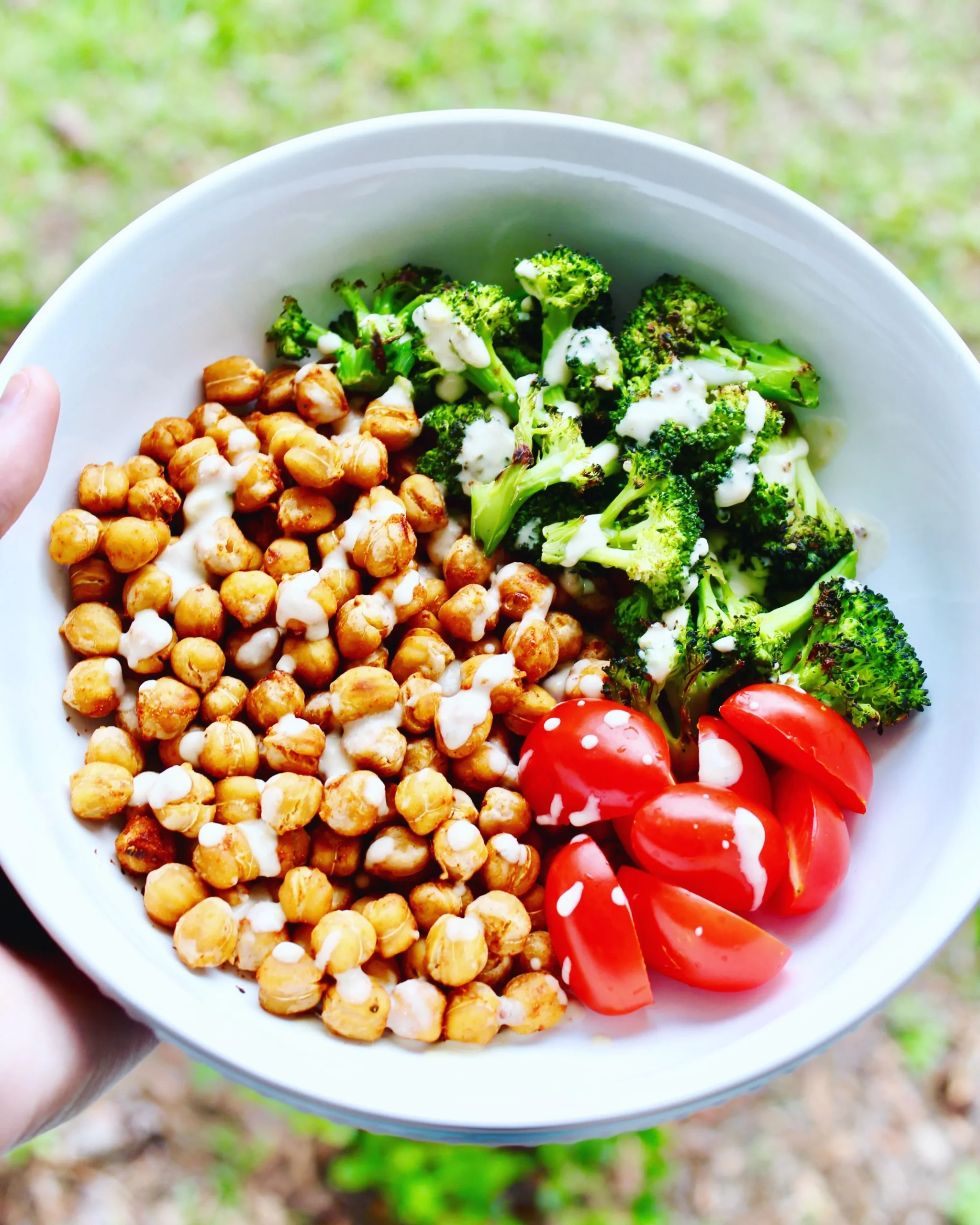 Chickpea and Broccoli Bowls