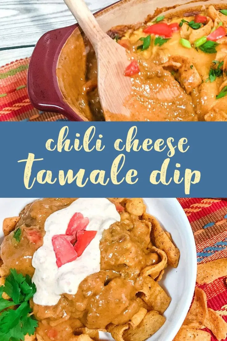 Chili Cheese Tamale Dip