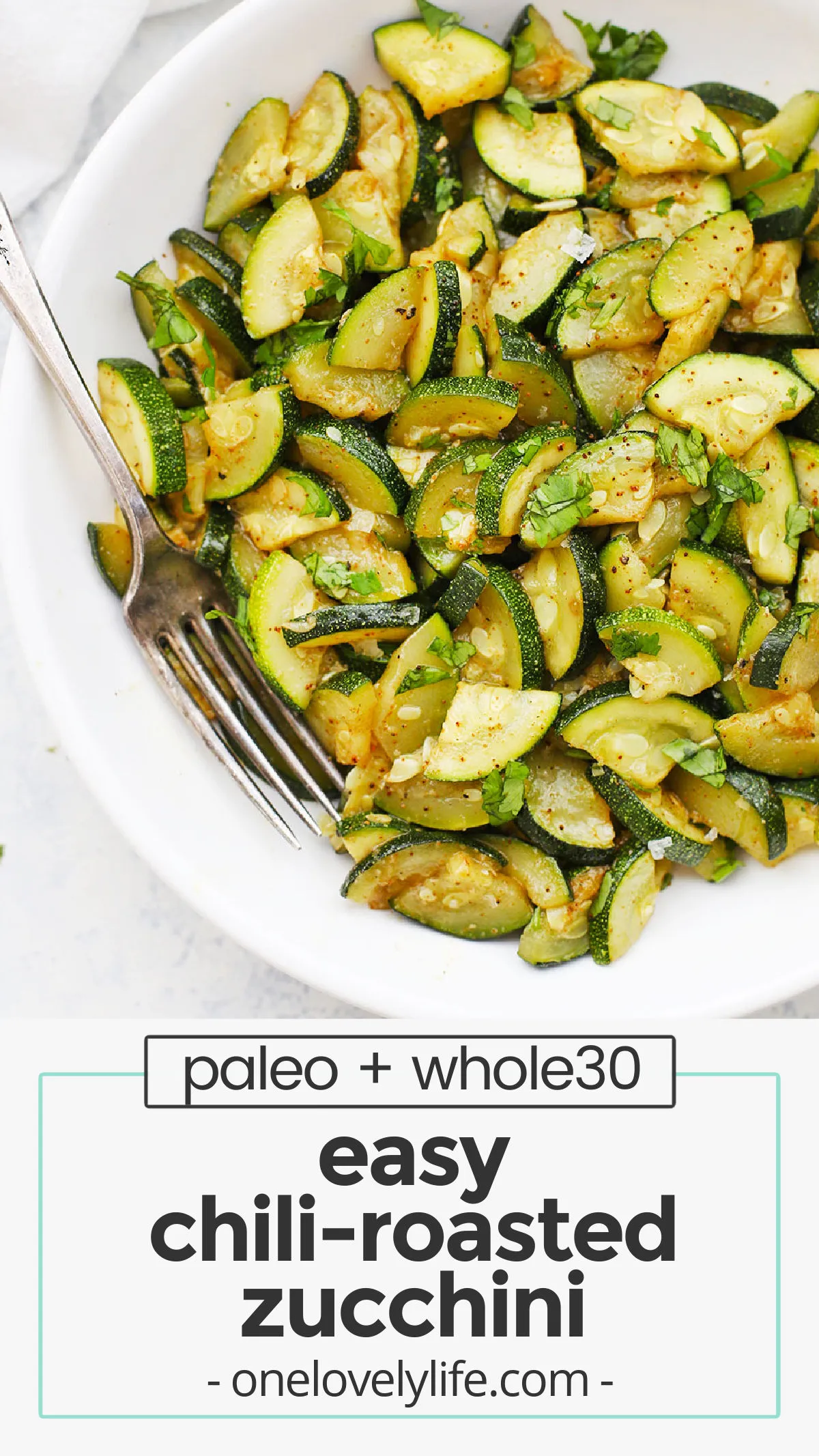 Chili Roasted Zucchini