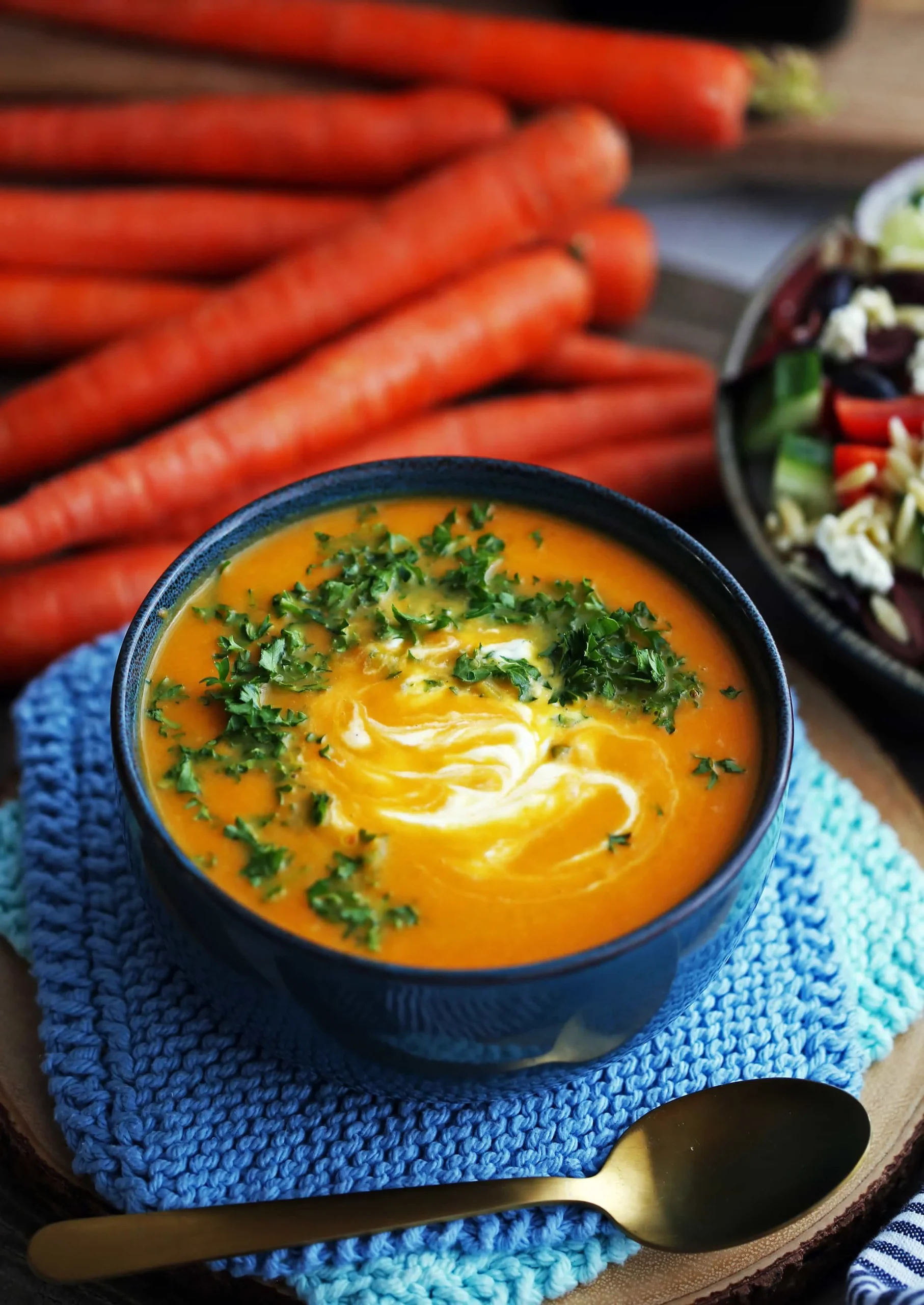 Chilled Orange Carrot Soup