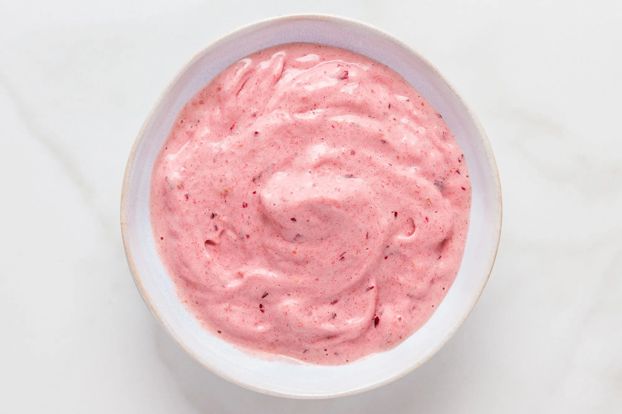 Chilled Strawberry Almond Butter Soup