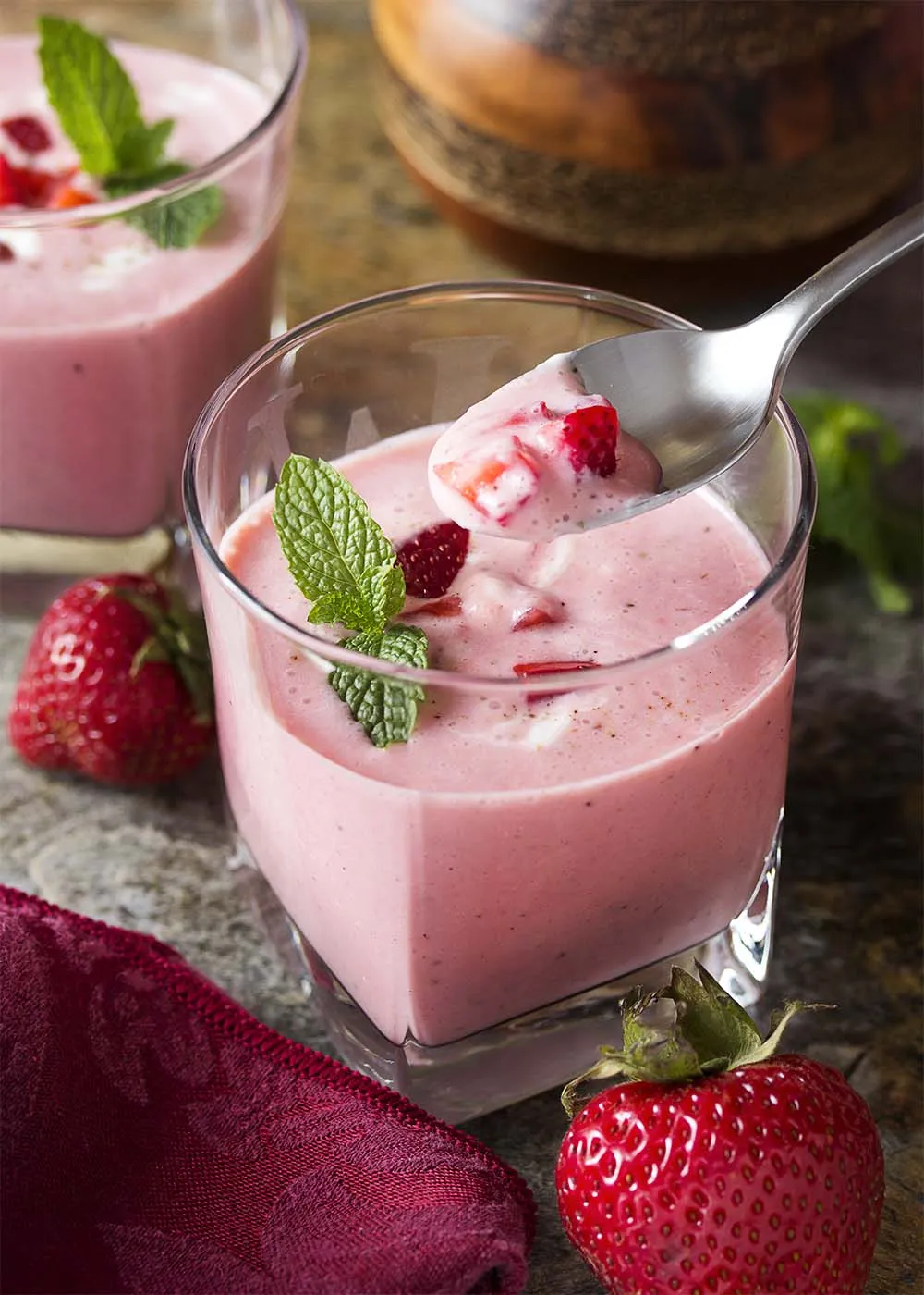 Chilled Strawberry Soup